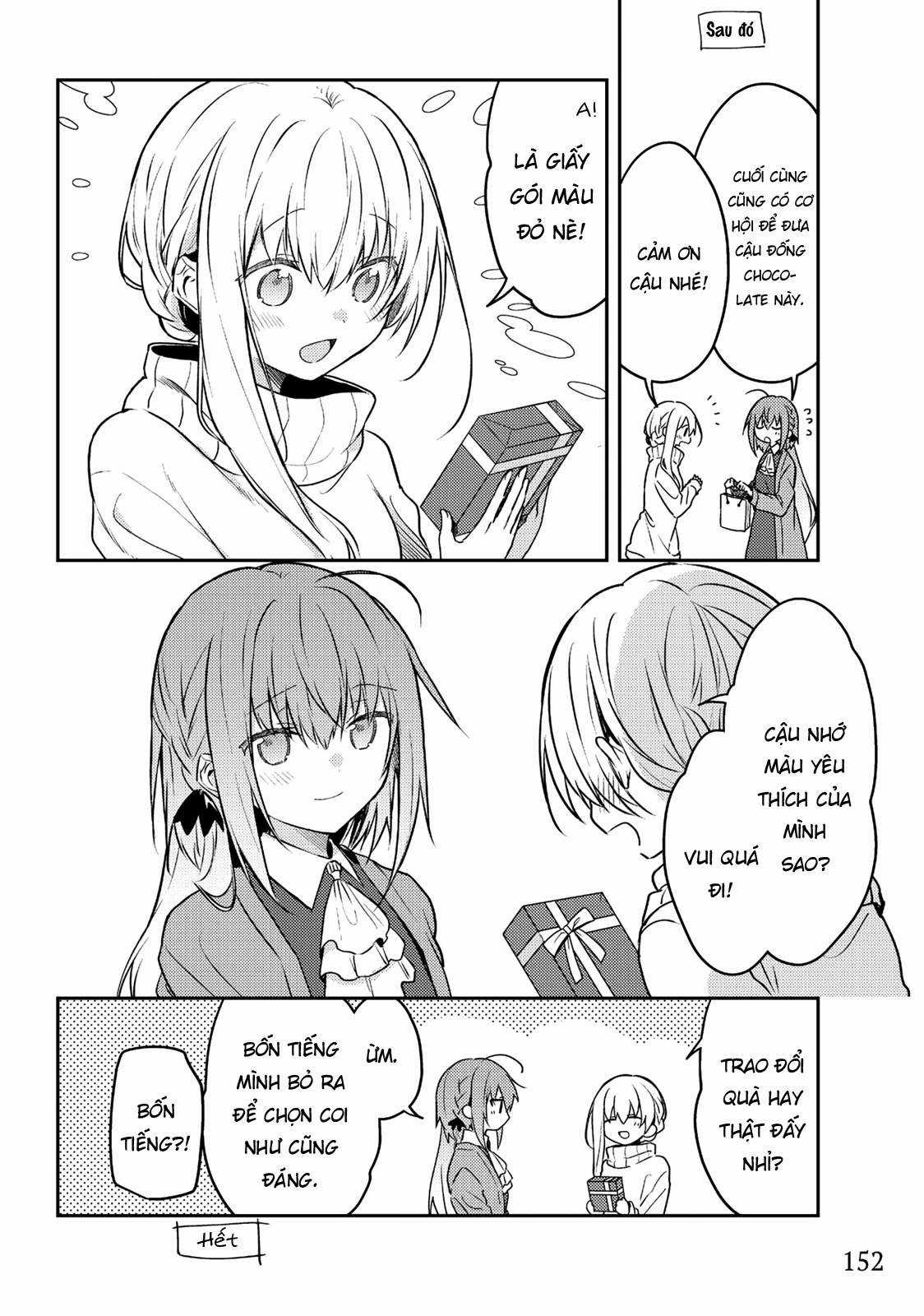 Shiro Seijo to Kuro Bokushi Chapter 55.5 trang 7