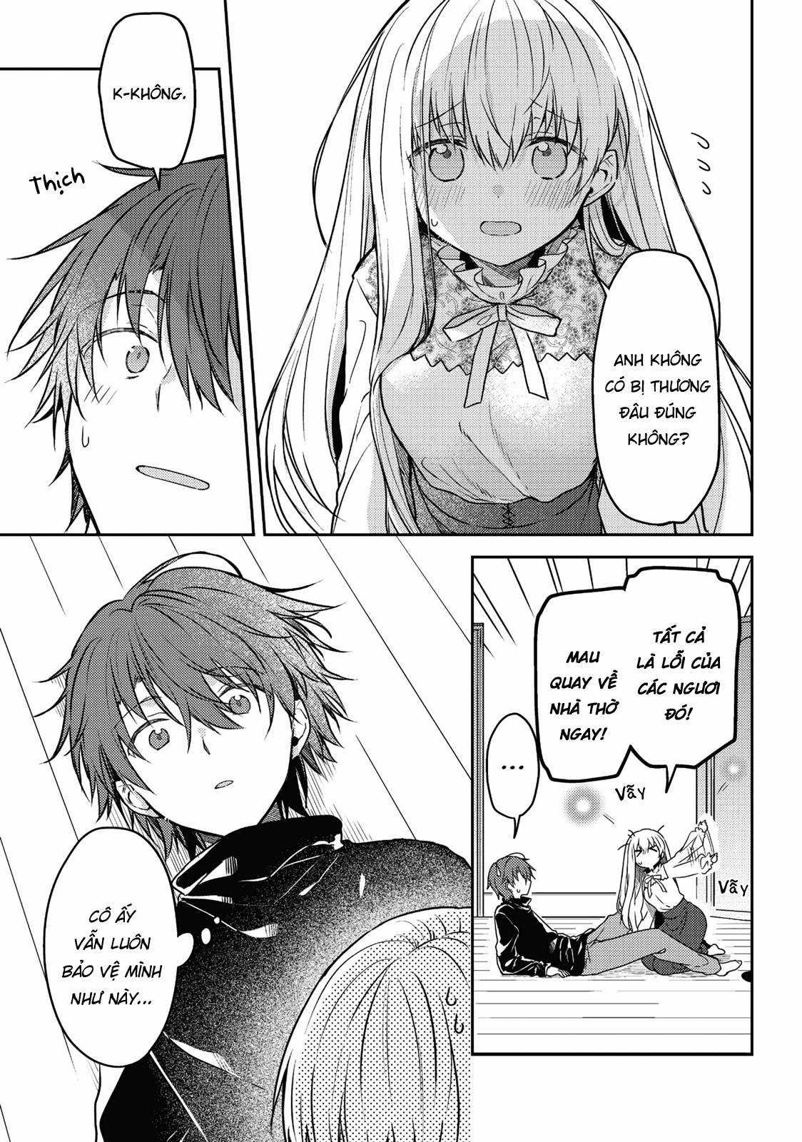 Shiro Seijo to Kuro Bokushi Chapter 55 trang 13