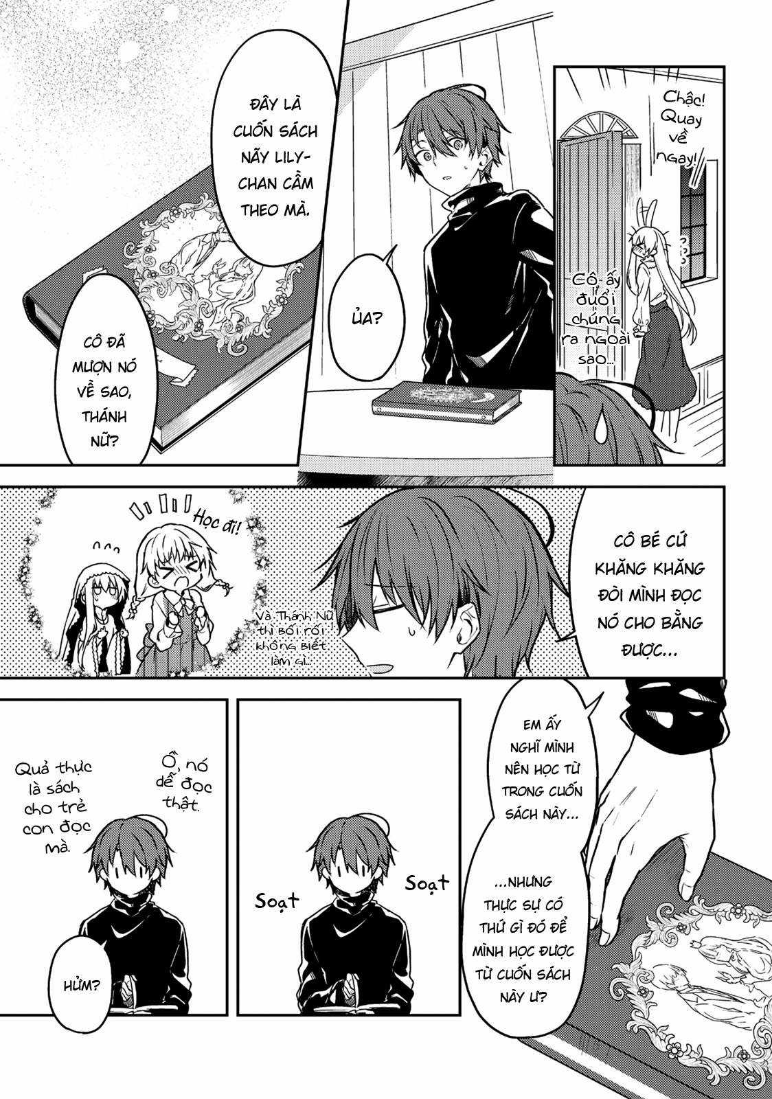 Shiro Seijo to Kuro Bokushi Chapter 55 trang 15