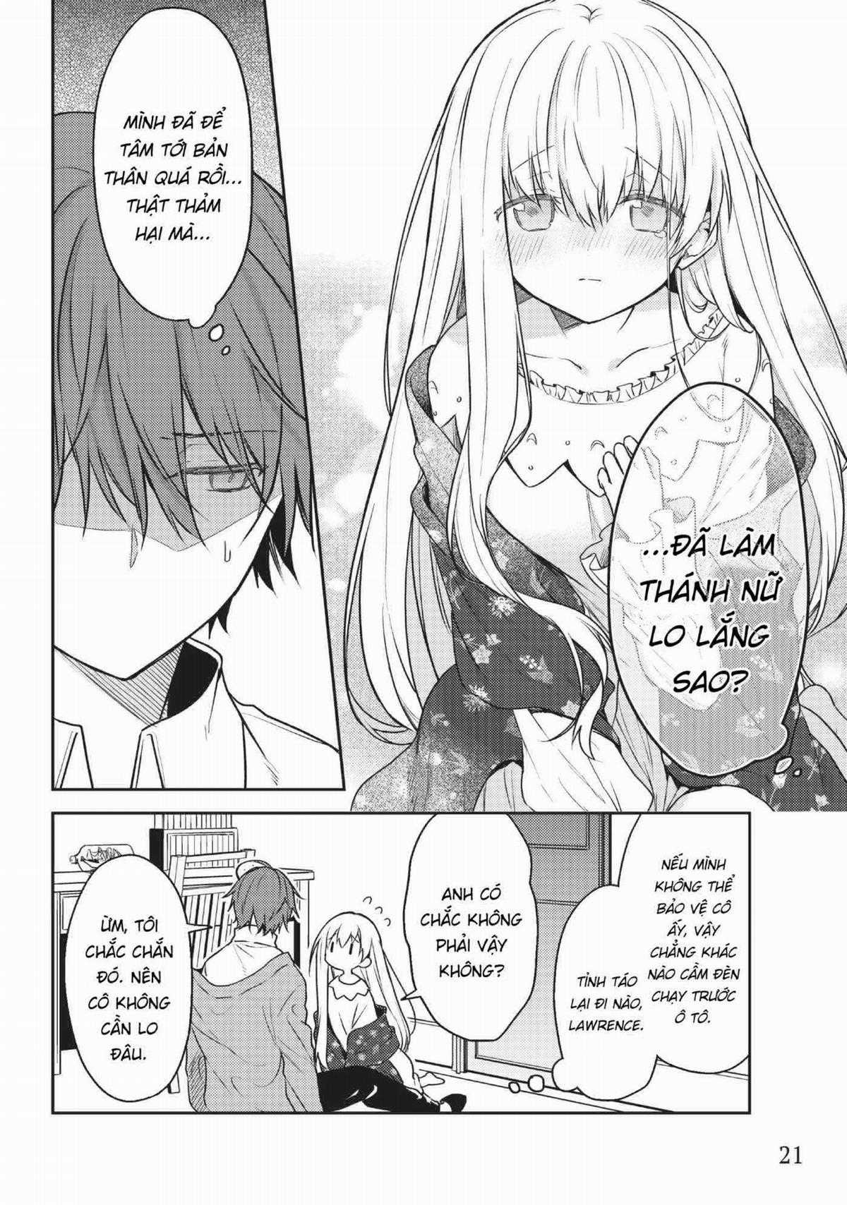 Shiro Seijo to Kuro Bokushi Chapter 56 trang 21