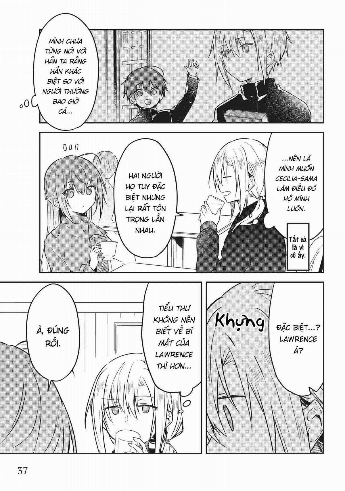 Shiro Seijo to Kuro Bokushi Chapter 57 trang 9