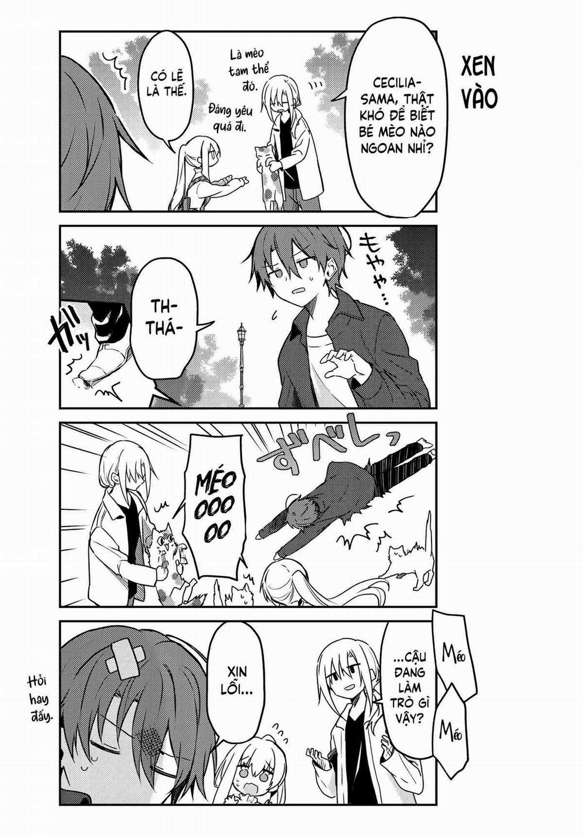 Shiro Seijo to Kuro Bokushi Chapter 59 trang 16