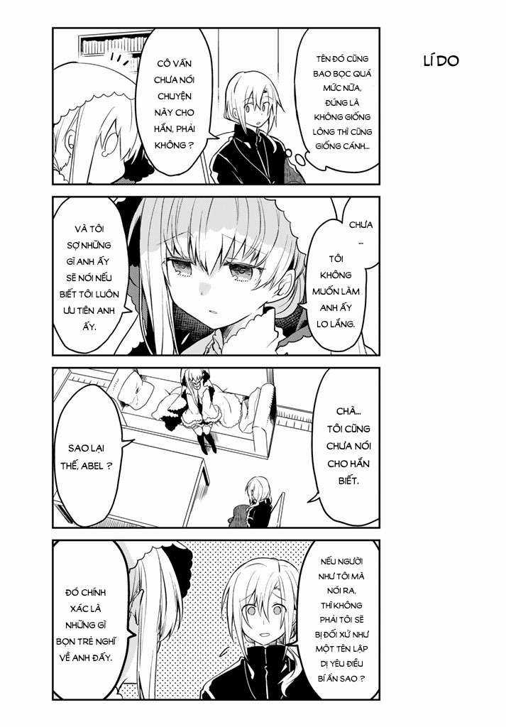 Shiro Seijo to Kuro Bokushi Chapter 6 trang 10