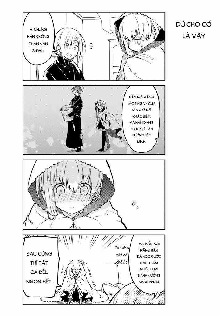 Shiro Seijo to Kuro Bokushi Chapter 6 trang 14