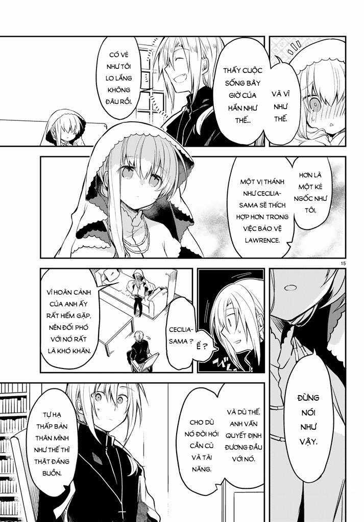 Shiro Seijo to Kuro Bokushi Chapter 6 trang 15