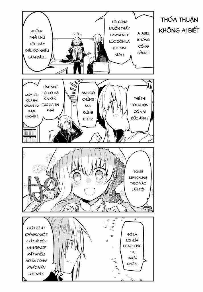 Shiro Seijo to Kuro Bokushi Chapter 6 trang 17