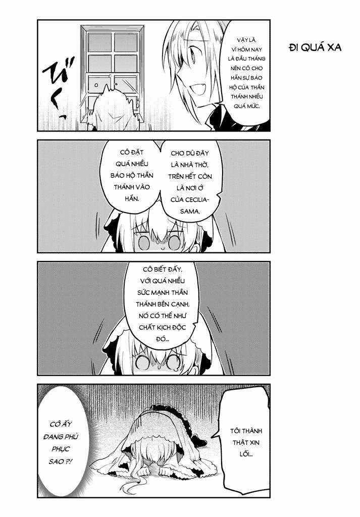 Shiro Seijo to Kuro Bokushi Chapter 6 trang 8