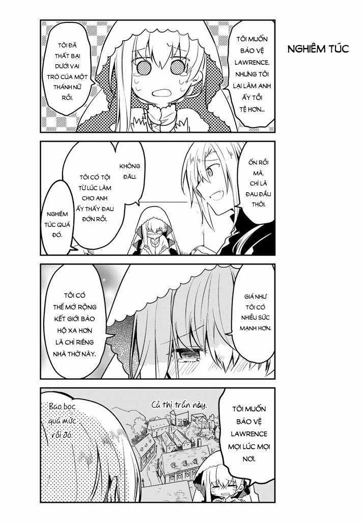 Shiro Seijo to Kuro Bokushi Chapter 6 trang 9