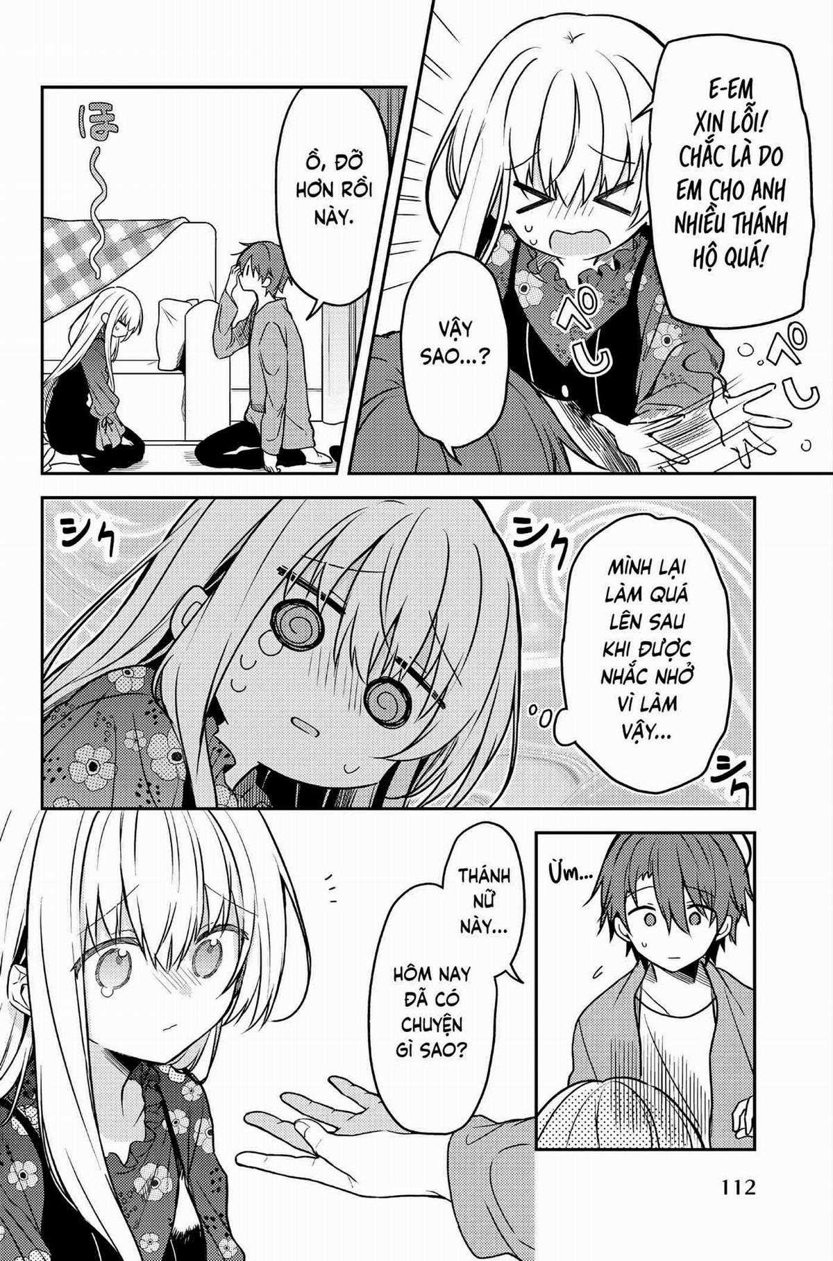 Shiro Seijo to Kuro Bokushi Chapter 60 trang 12