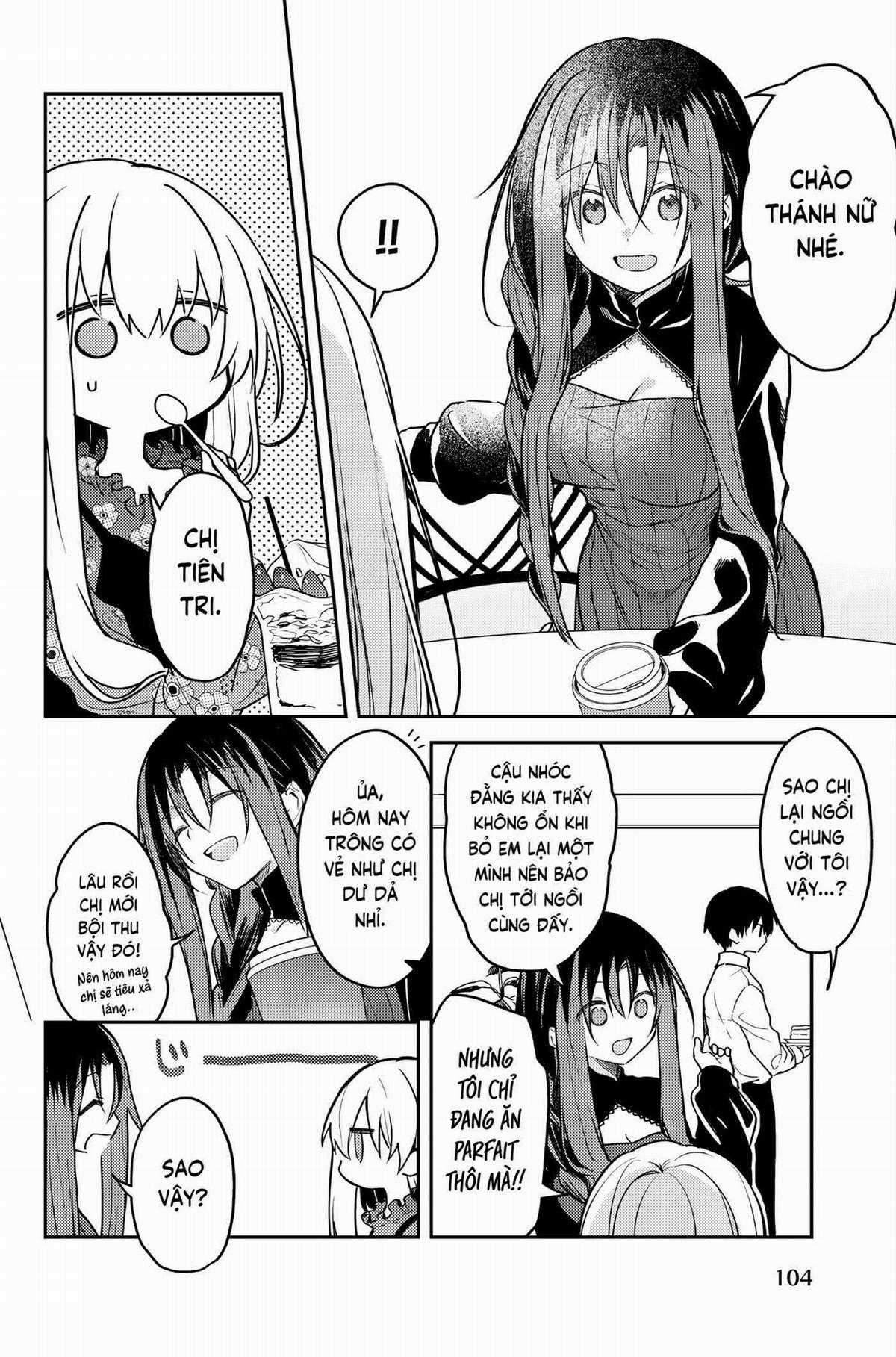 Shiro Seijo to Kuro Bokushi Chapter 60 trang 4