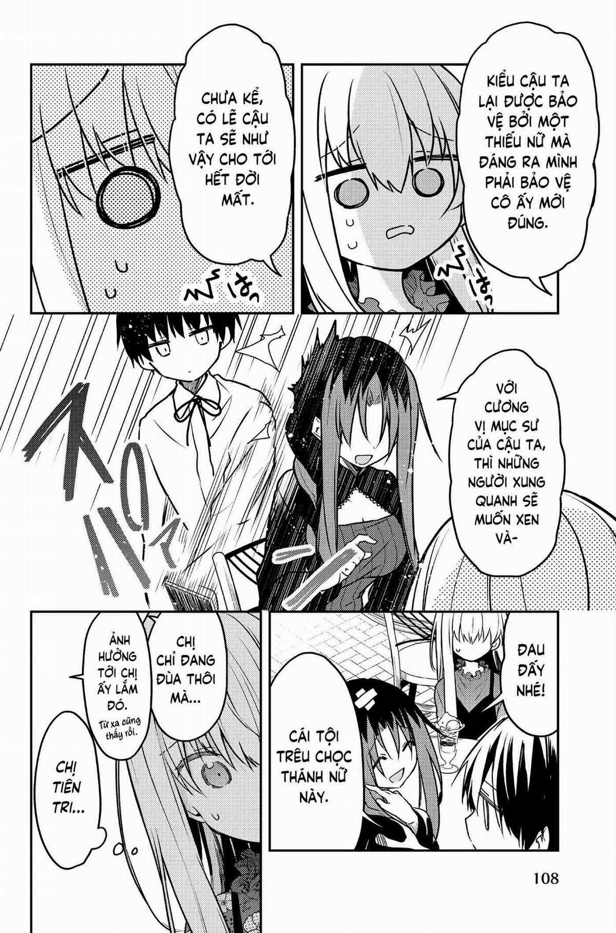 Shiro Seijo to Kuro Bokushi Chapter 60 trang 8