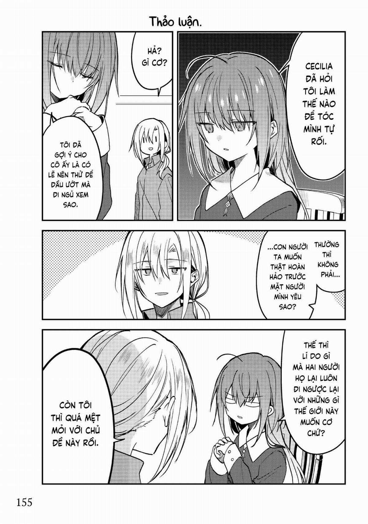 Shiro Seijo to Kuro Bokushi Chapter 61.5 trang 4