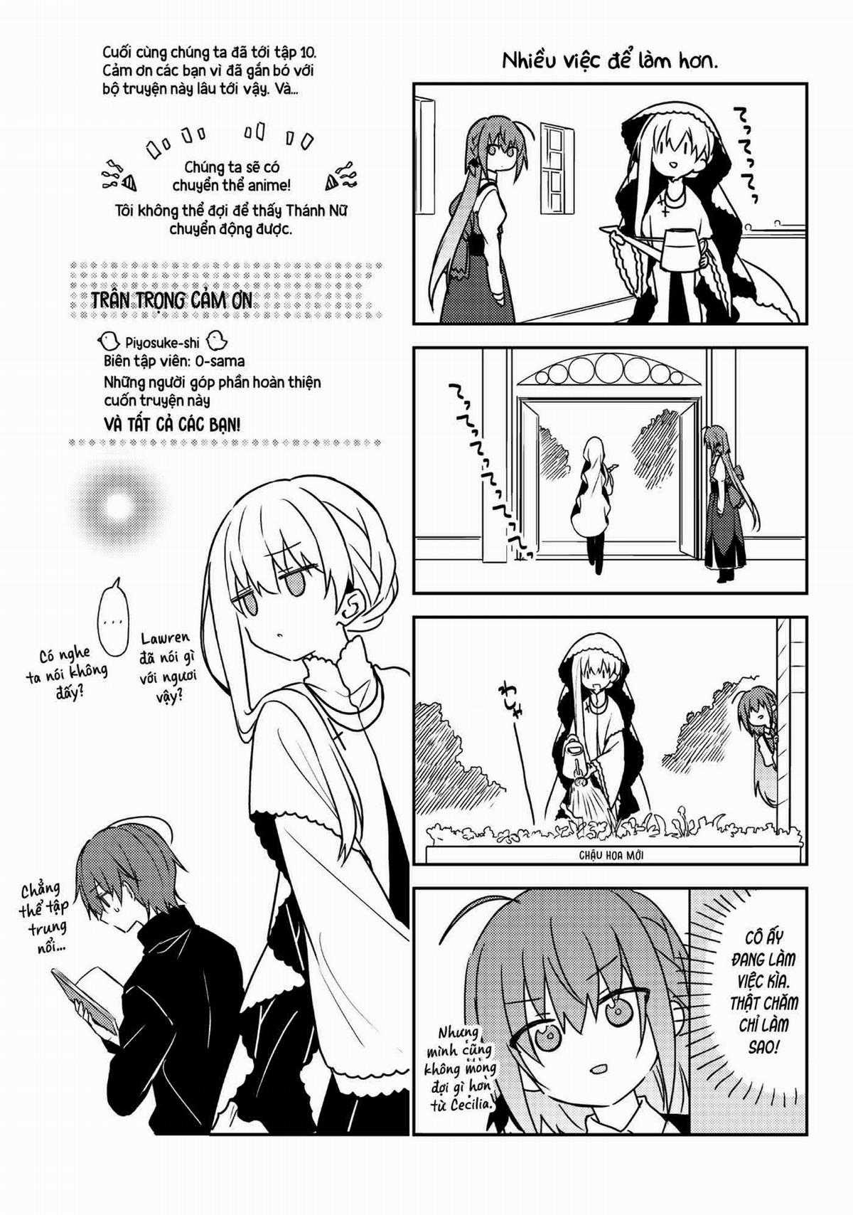 Shiro Seijo to Kuro Bokushi Chapter 61.5 trang 6