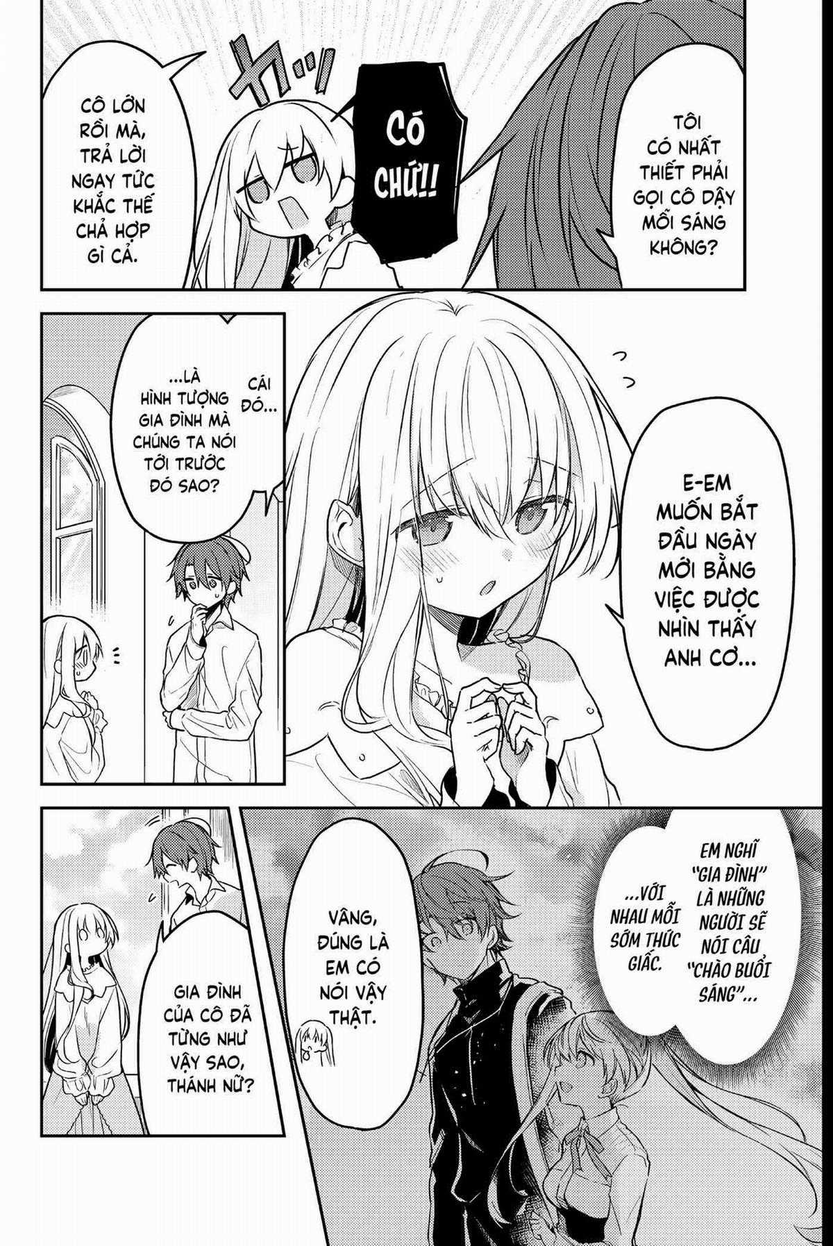 Shiro Seijo to Kuro Bokushi Chapter 61 trang 12