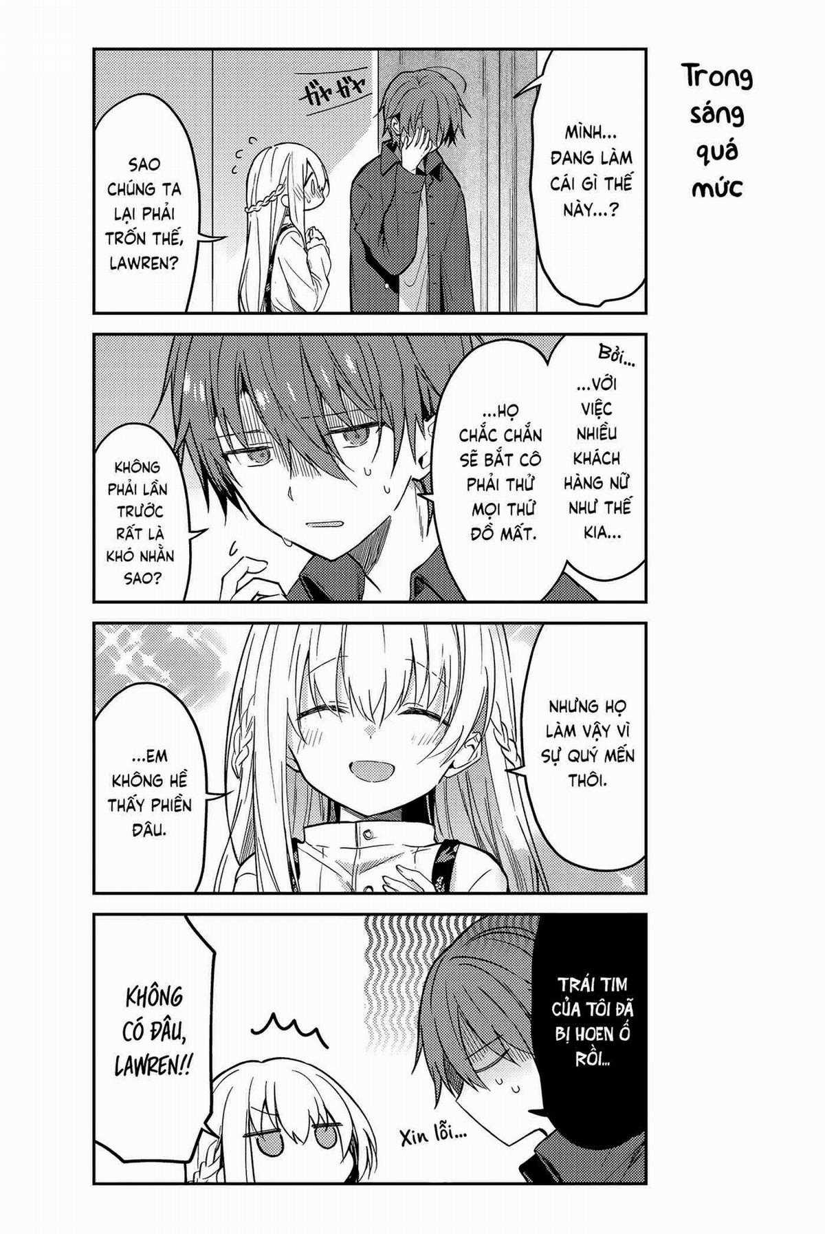 Shiro Seijo to Kuro Bokushi Chapter 62 trang 6