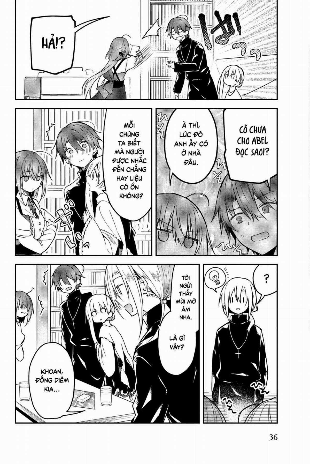 Shiro Seijo to Kuro Bokushi Chapter 63 trang 10