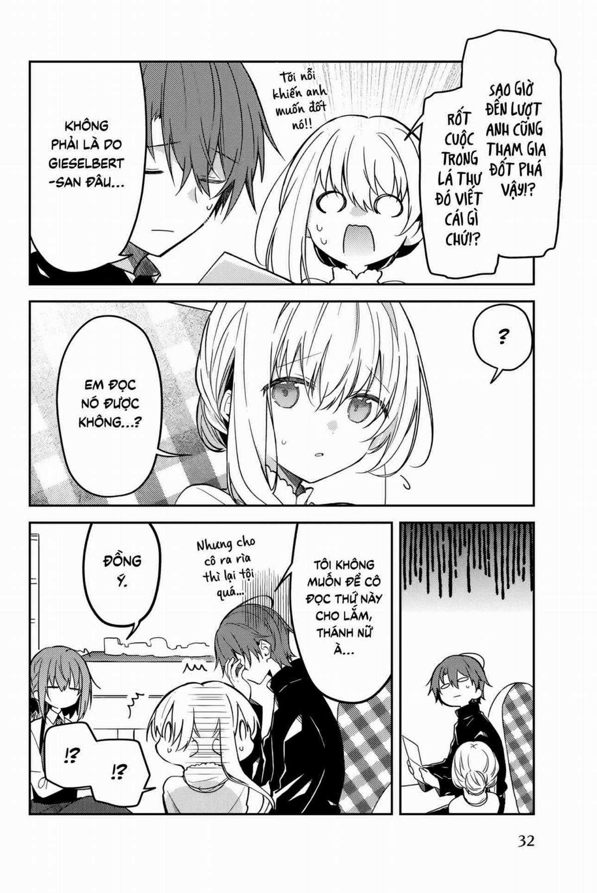 Shiro Seijo to Kuro Bokushi Chapter 63 trang 6