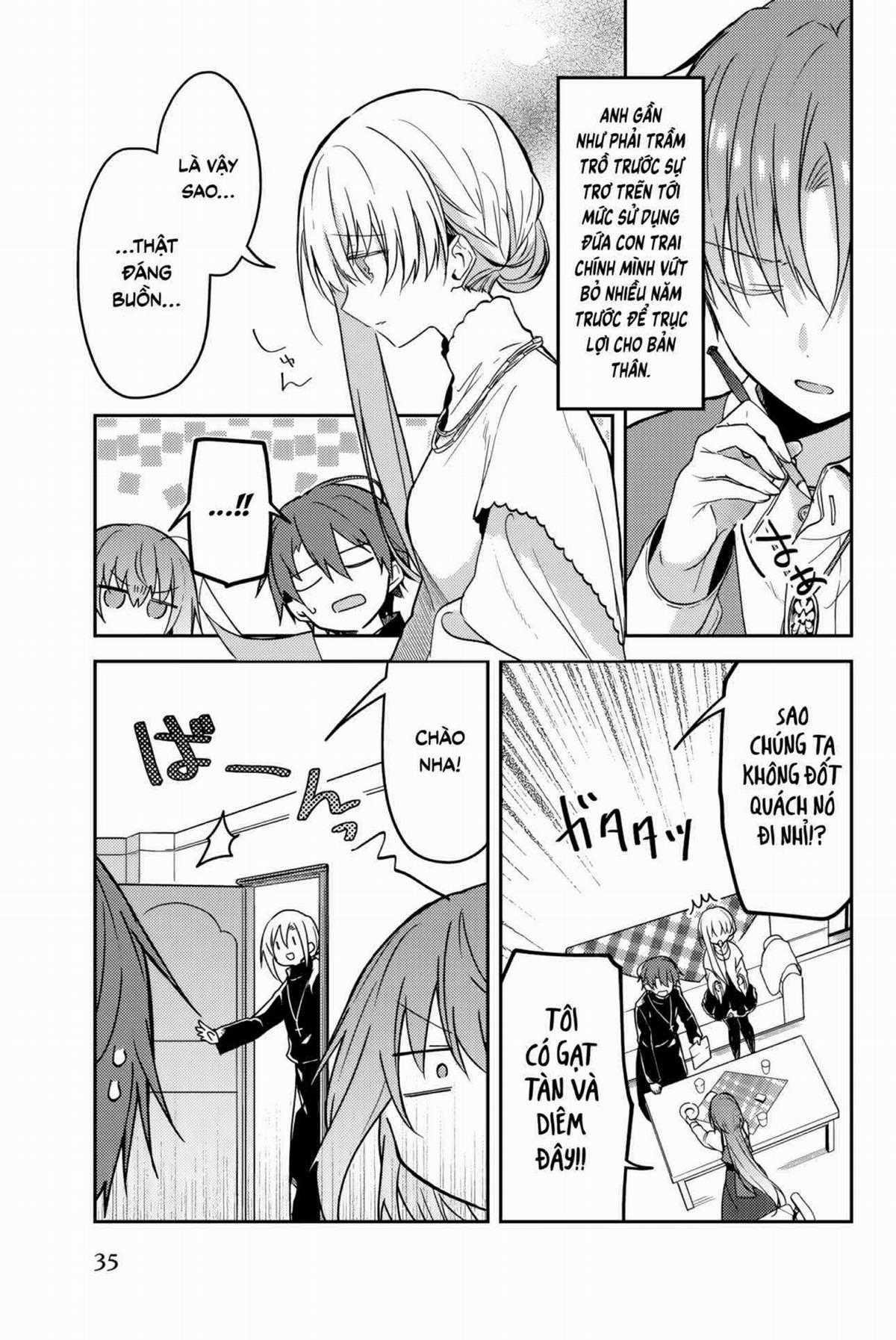 Shiro Seijo to Kuro Bokushi Chapter 63 trang 9