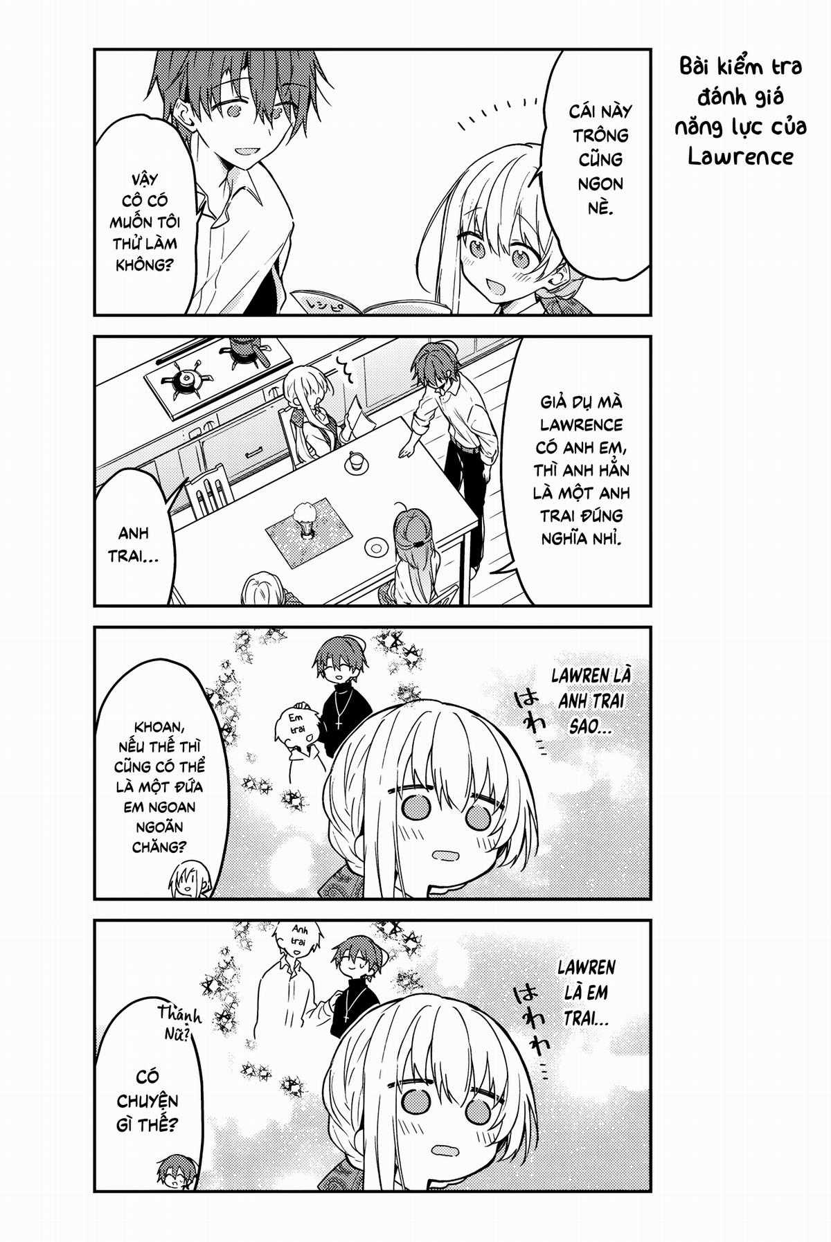 Shiro Seijo to Kuro Bokushi Chapter 64 trang 10