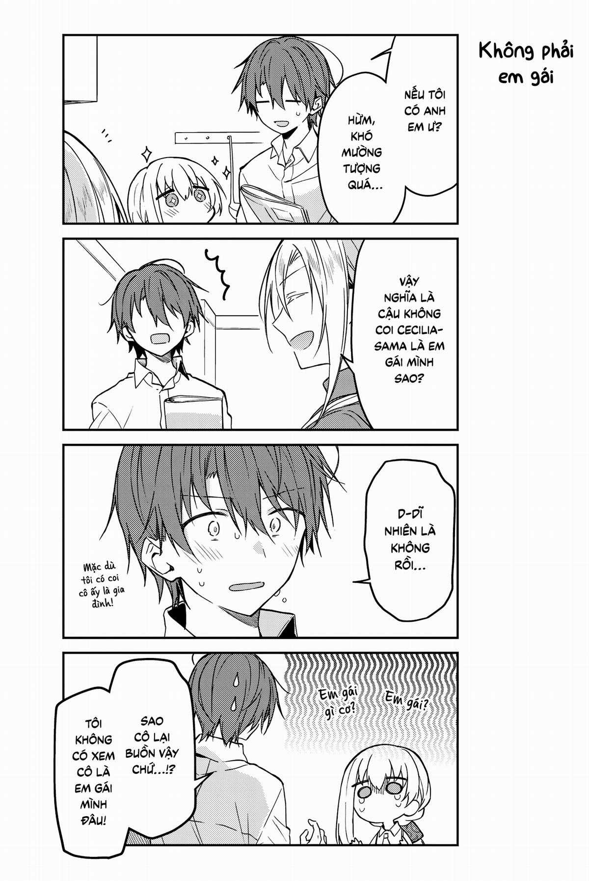 Shiro Seijo to Kuro Bokushi Chapter 64 trang 11