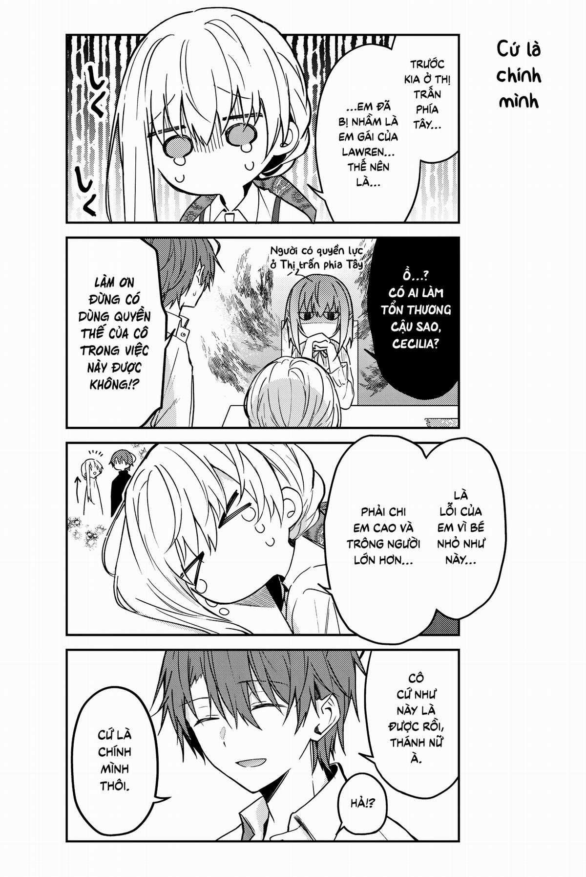 Shiro Seijo to Kuro Bokushi Chapter 64 trang 12