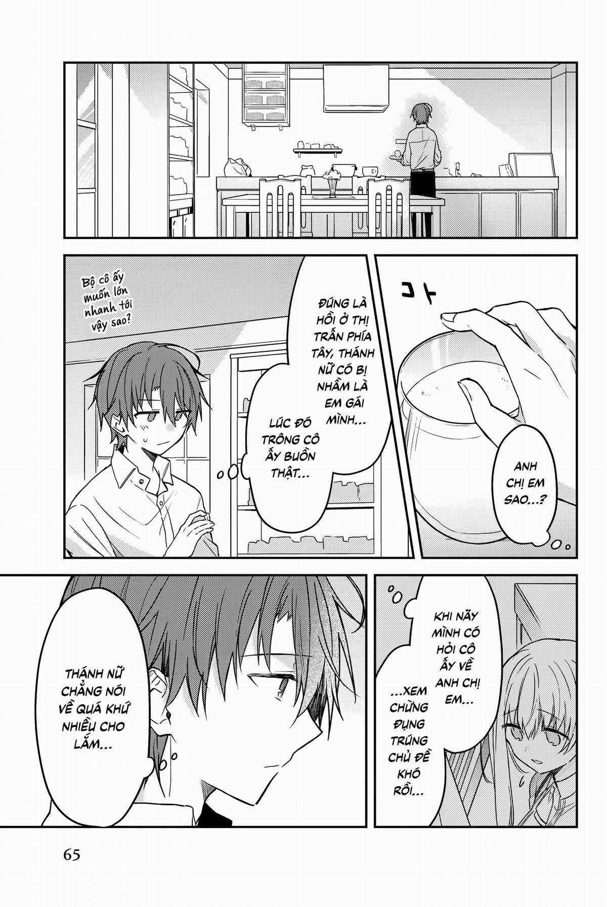 Shiro Seijo to Kuro Bokushi Chapter 64 trang 13