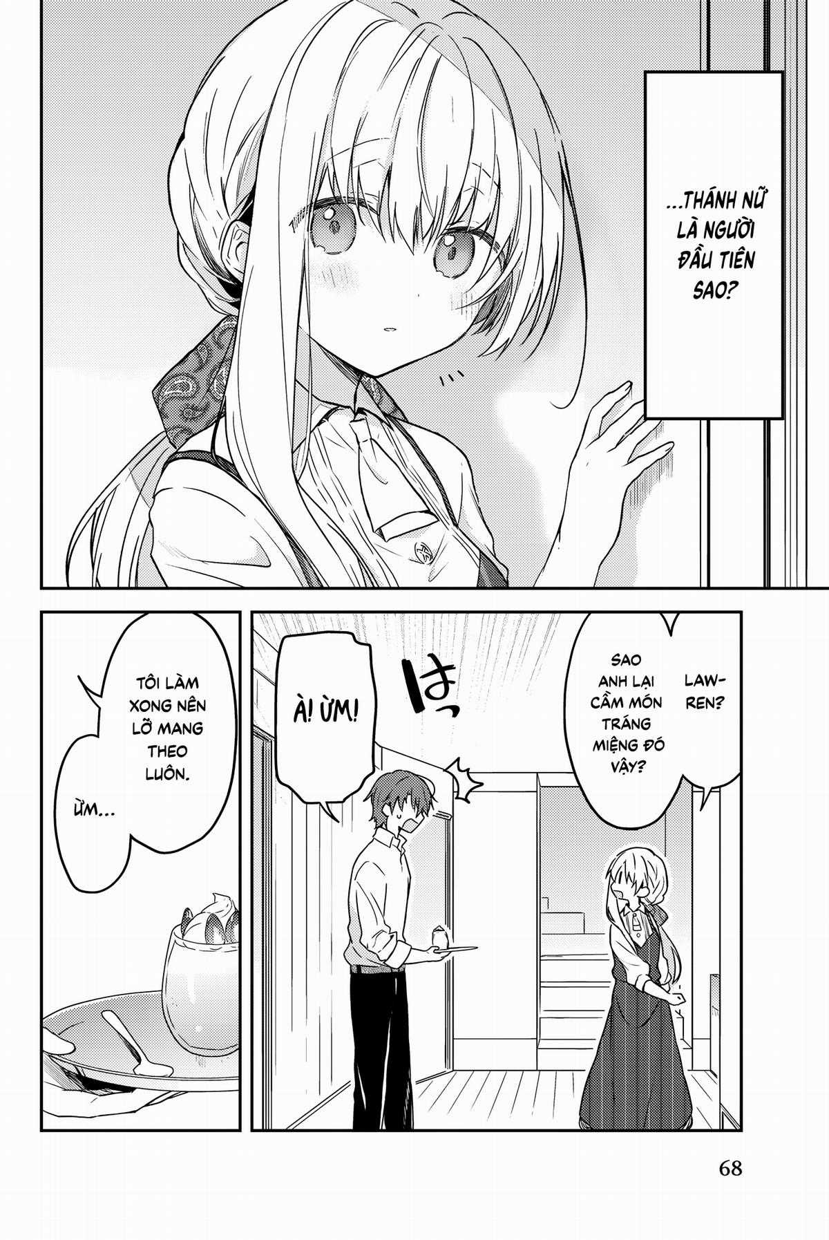 Shiro Seijo to Kuro Bokushi Chapter 64 trang 16