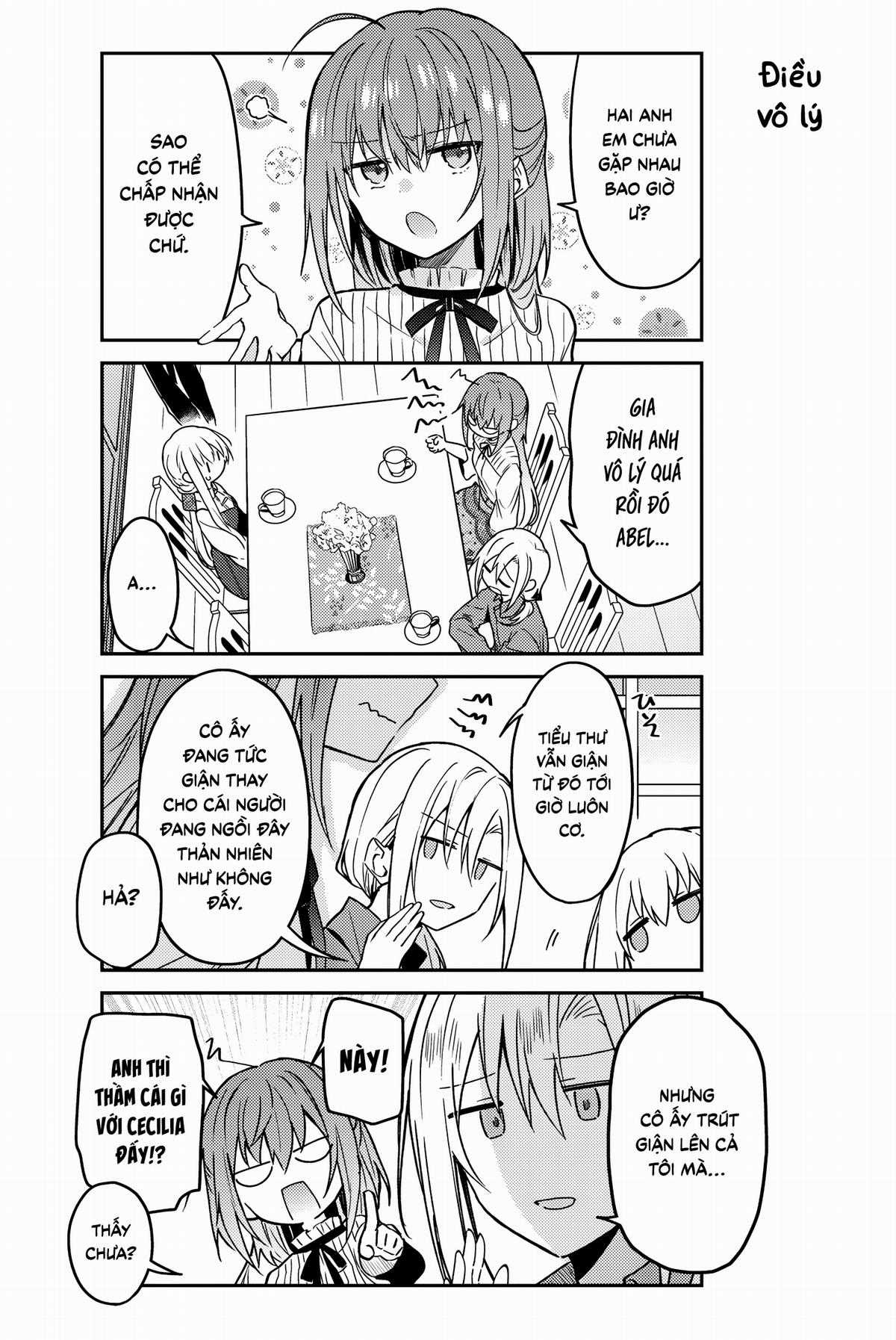 Shiro Seijo to Kuro Bokushi Chapter 64 trang 4