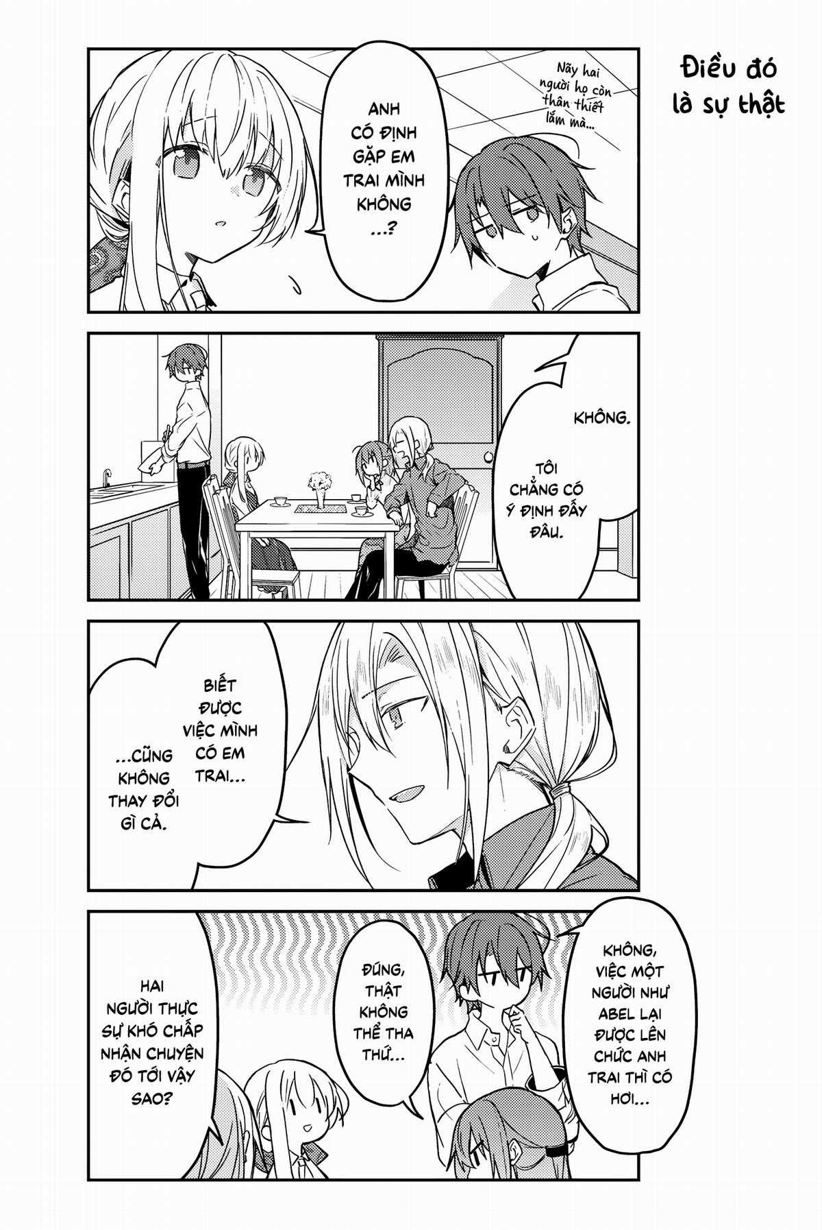 Shiro Seijo to Kuro Bokushi Chapter 64 trang 5