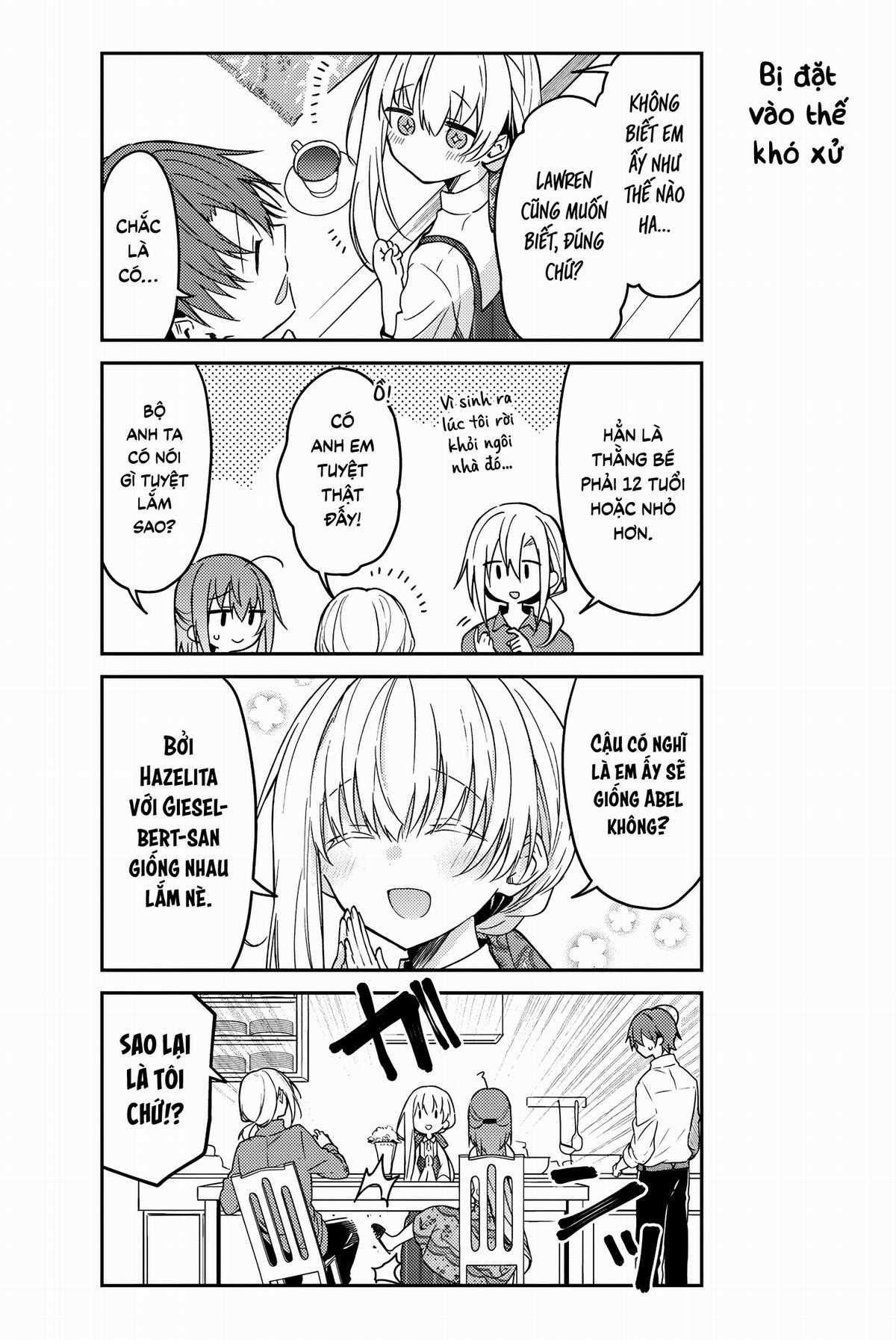 Shiro Seijo to Kuro Bokushi Chapter 64 trang 6