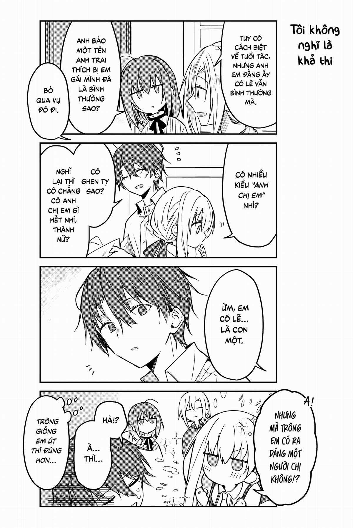 Shiro Seijo to Kuro Bokushi Chapter 64 trang 8