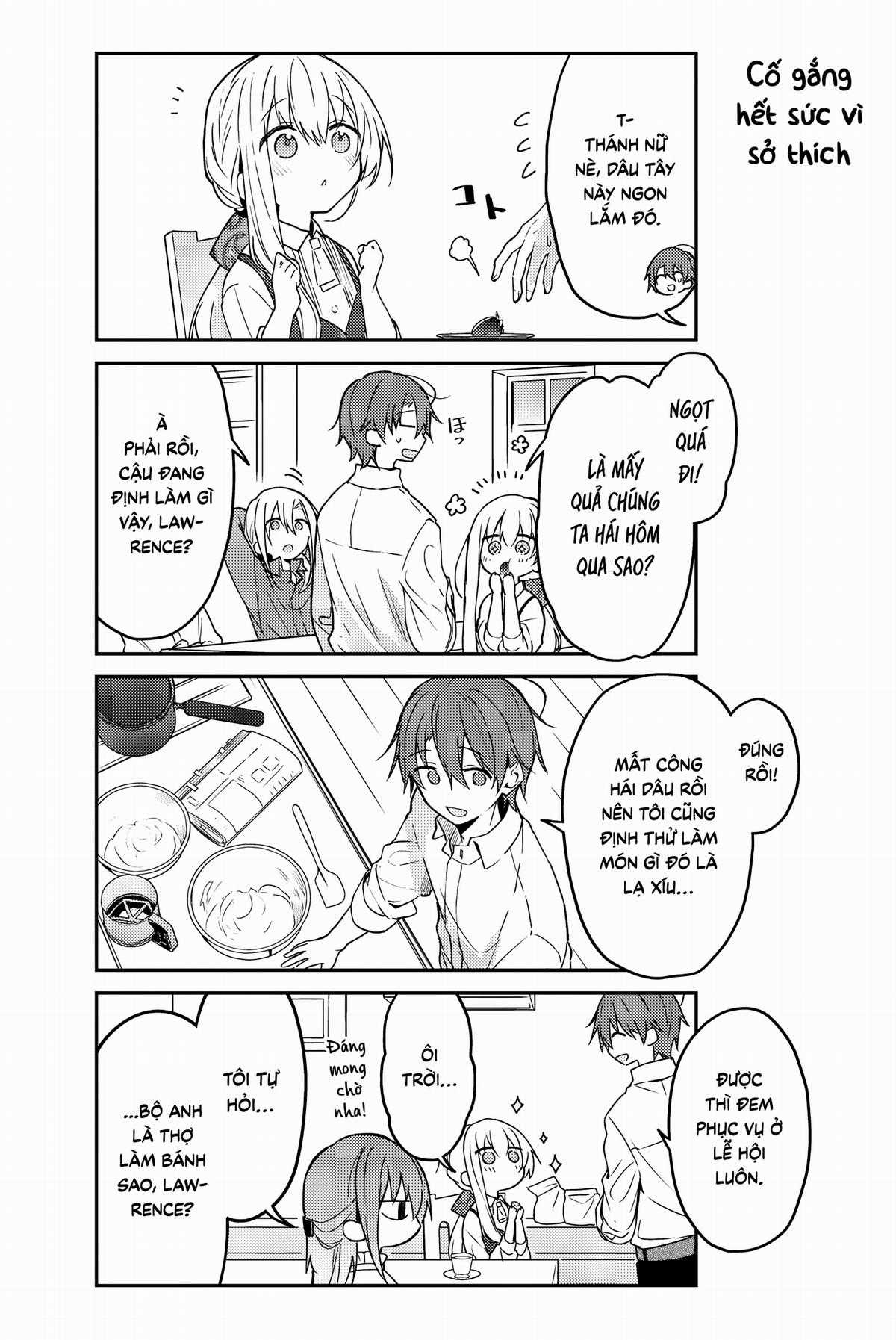 Shiro Seijo to Kuro Bokushi Chapter 64 trang 9