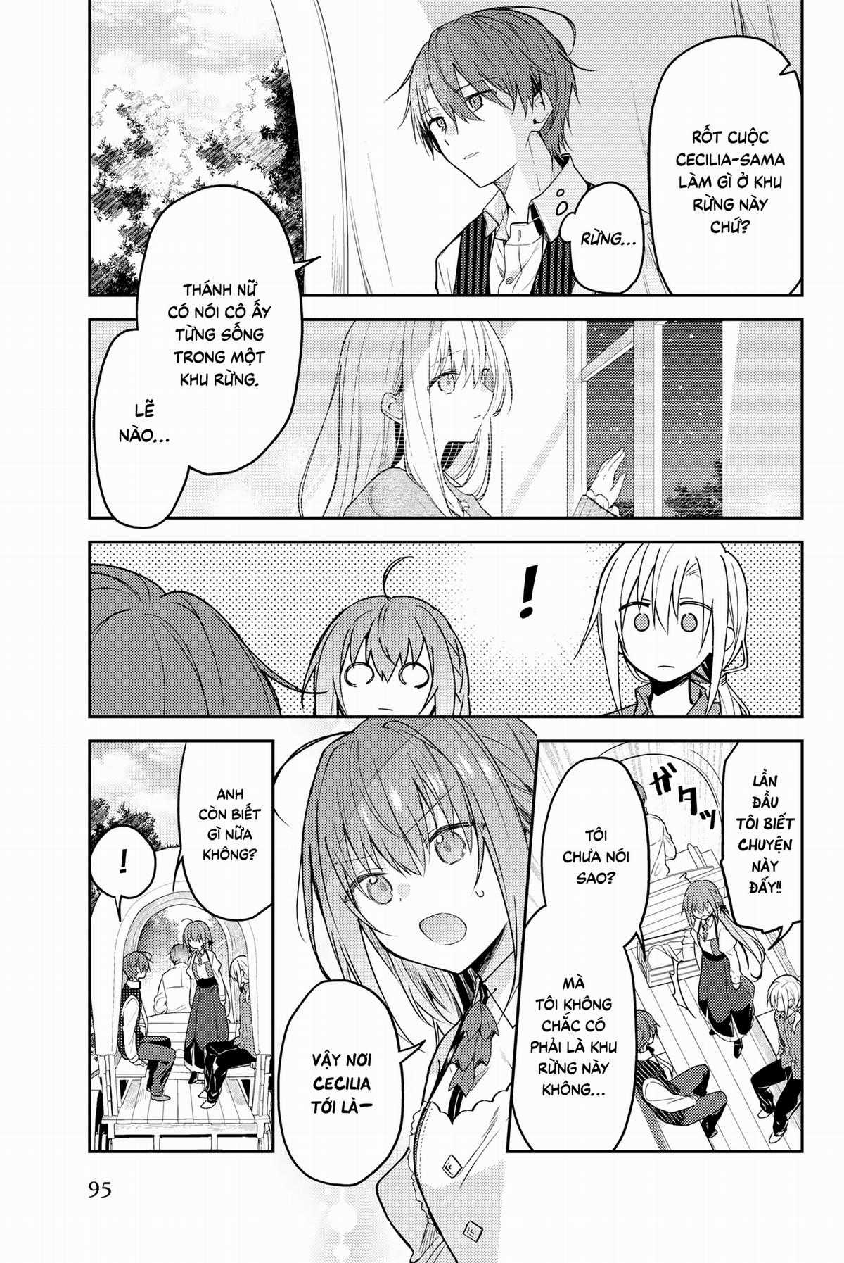 Shiro Seijo to Kuro Bokushi Chapter 65 trang 19