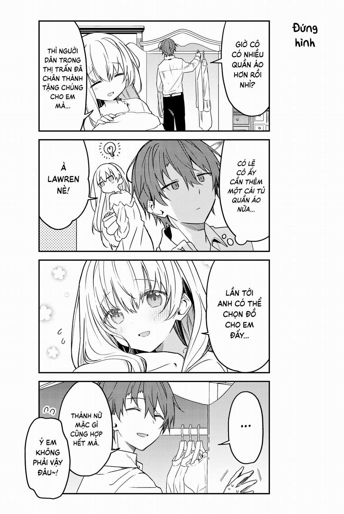 Shiro Seijo to Kuro Bokushi Chapter 66.5 trang 3