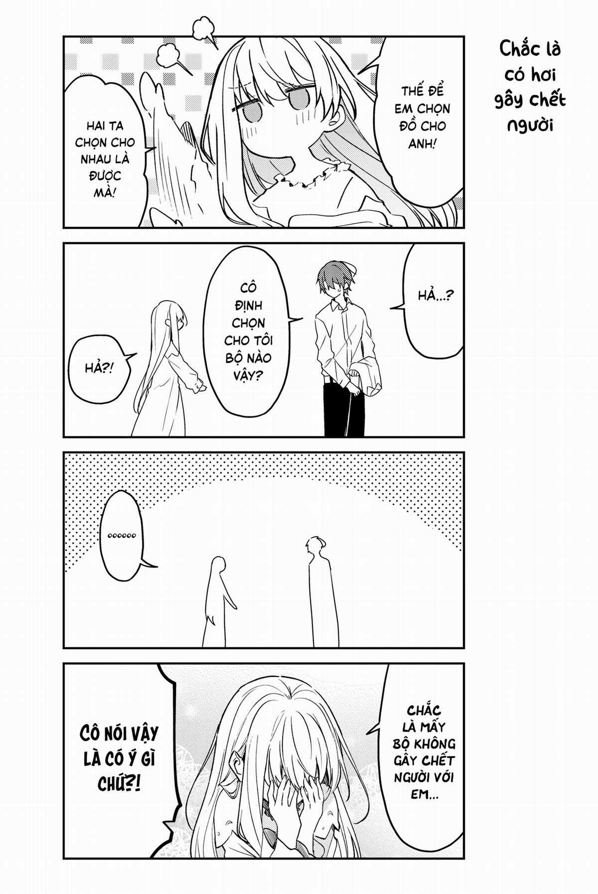 Shiro Seijo to Kuro Bokushi Chapter 66.5 trang 4