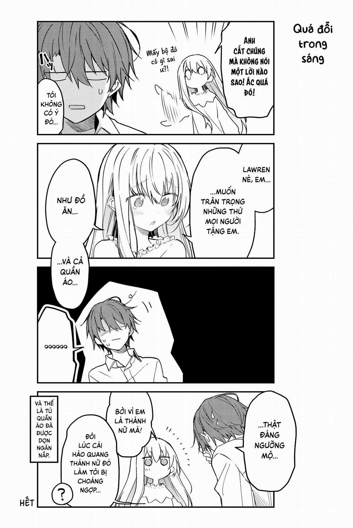 Shiro Seijo to Kuro Bokushi Chapter 66.5 trang 6