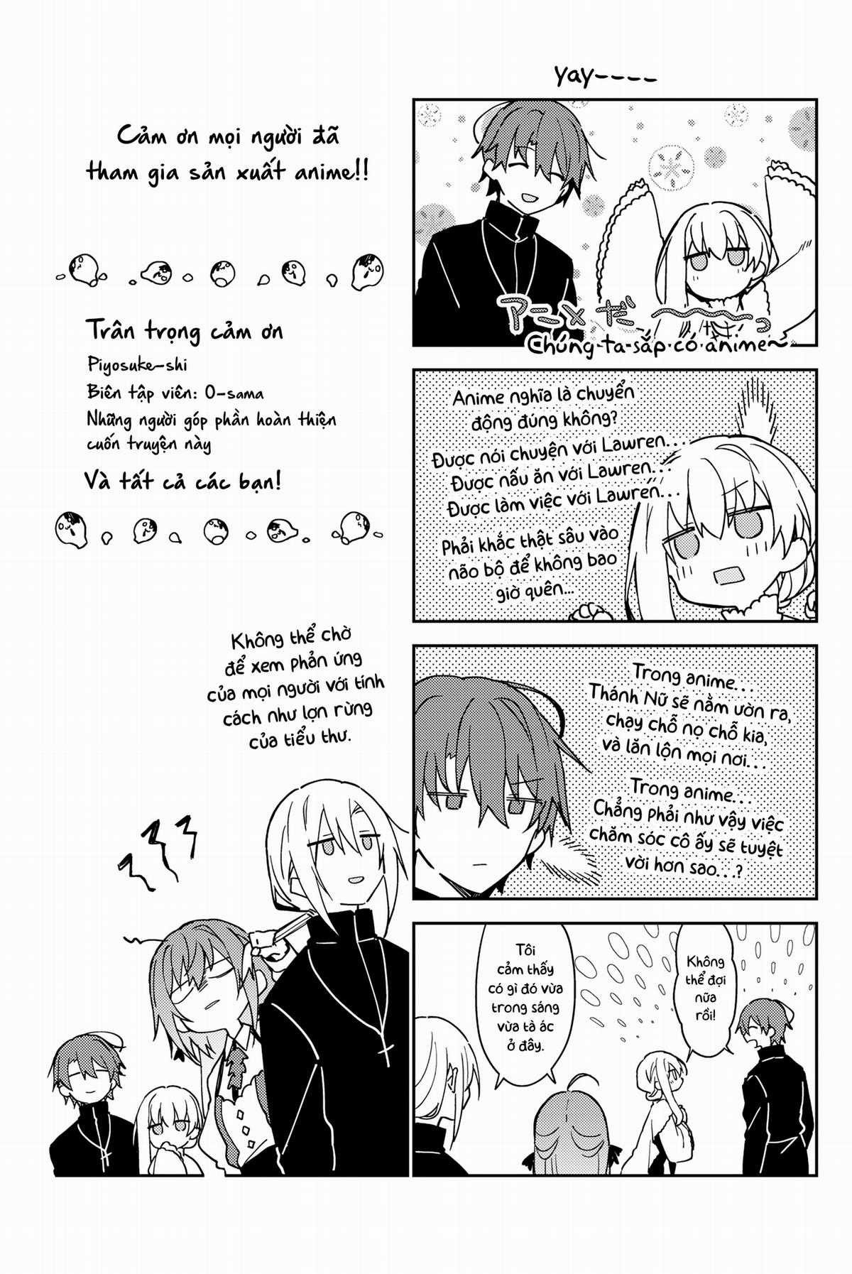 Shiro Seijo to Kuro Bokushi Chapter 66.5 trang 7