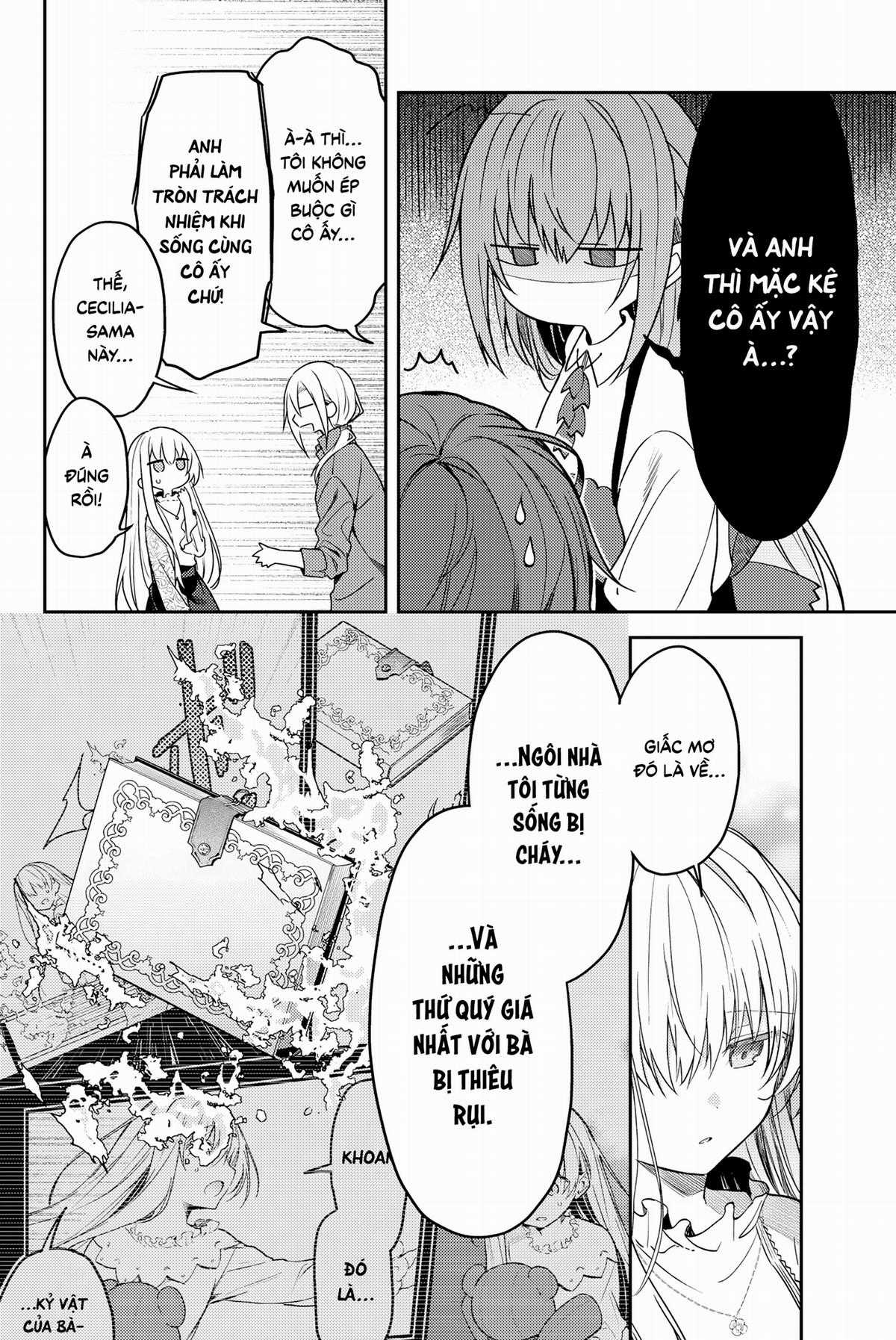 Shiro Seijo to Kuro Bokushi Chapter 66 trang 4