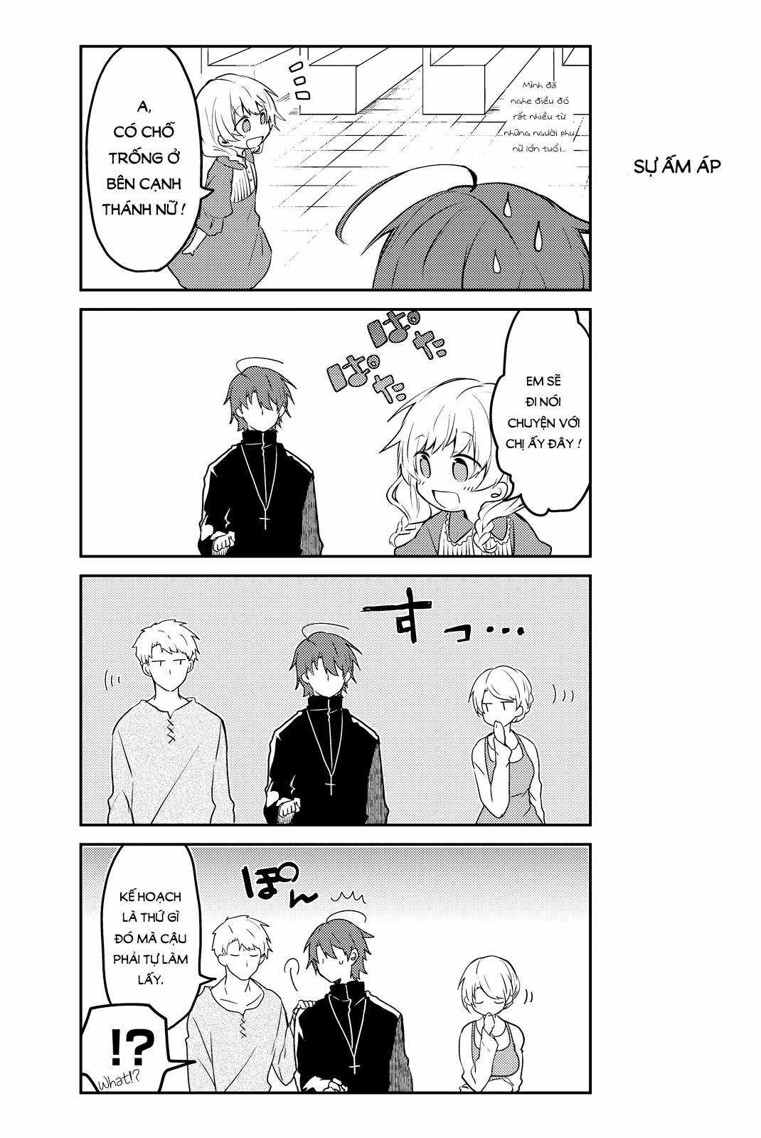 Shiro Seijo to Kuro Bokushi Chapter 7.5 trang 4