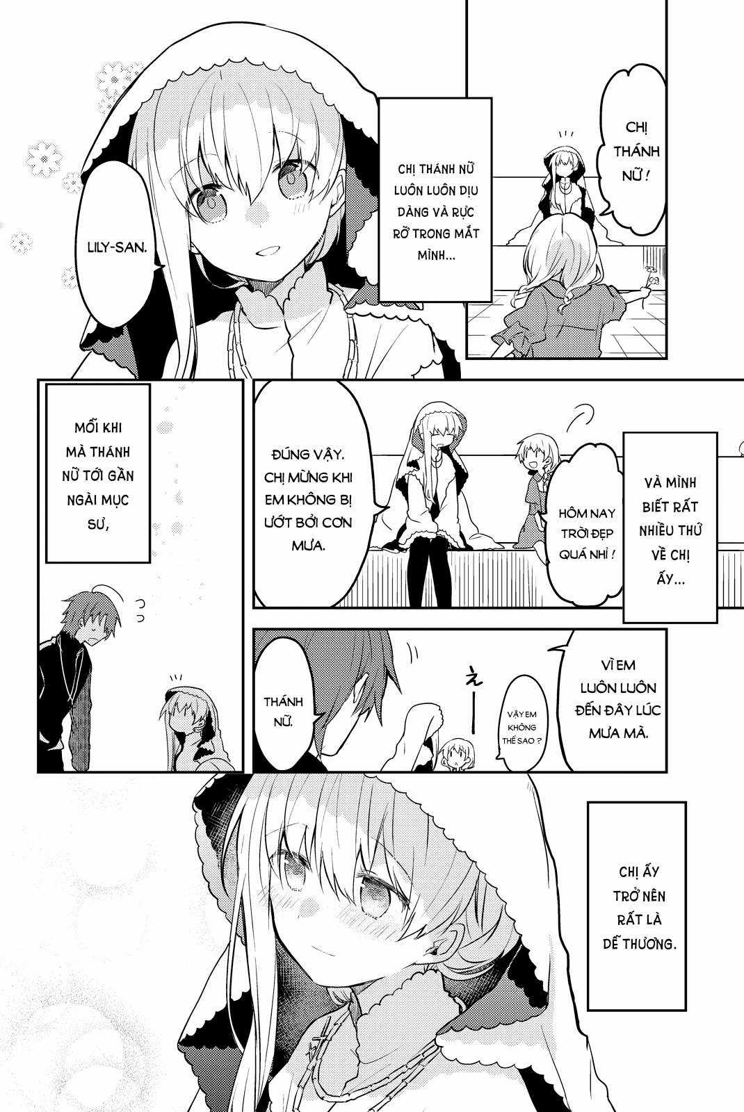 Shiro Seijo to Kuro Bokushi Chapter 7.5 trang 5