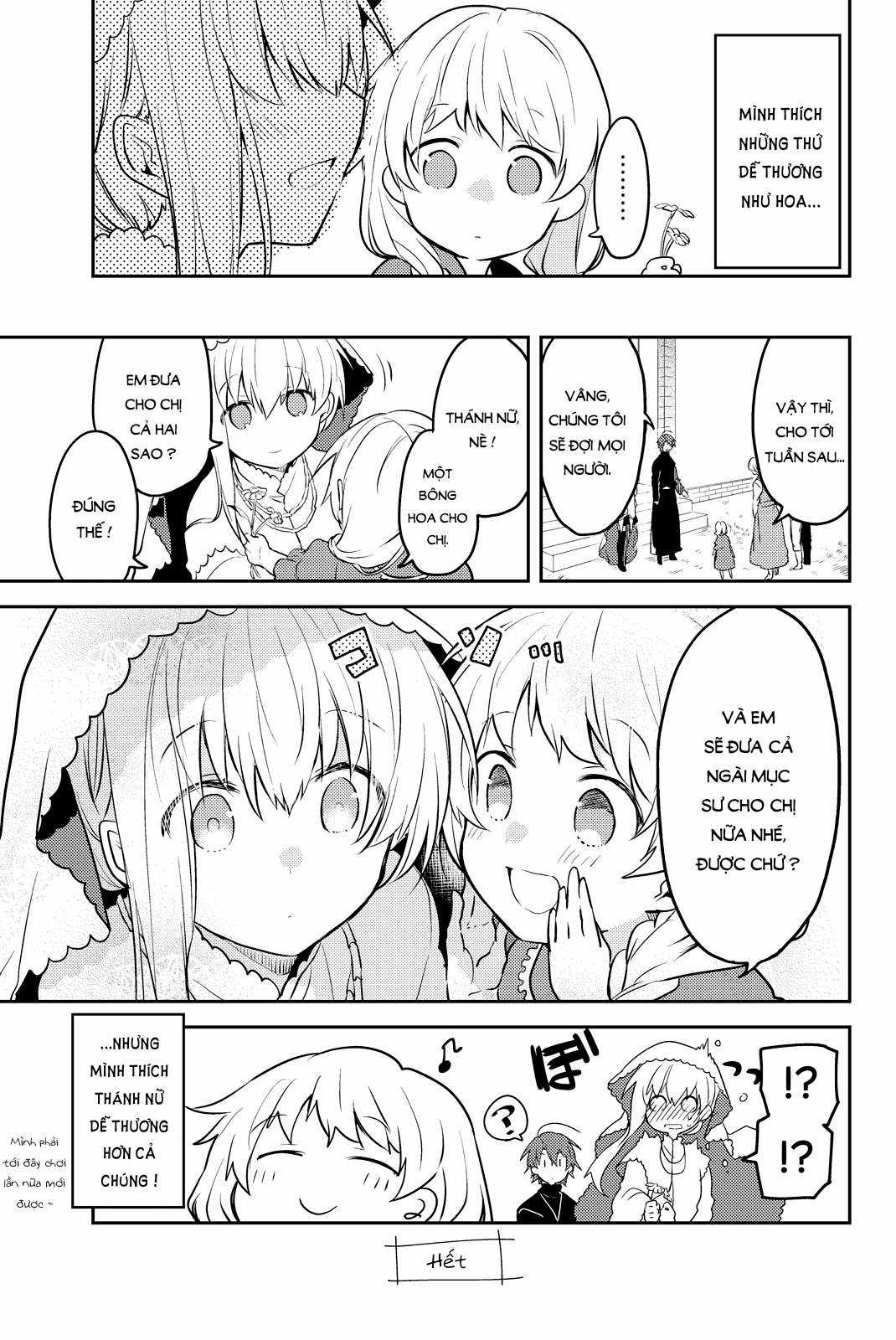 Shiro Seijo to Kuro Bokushi Chapter 7.5 trang 6