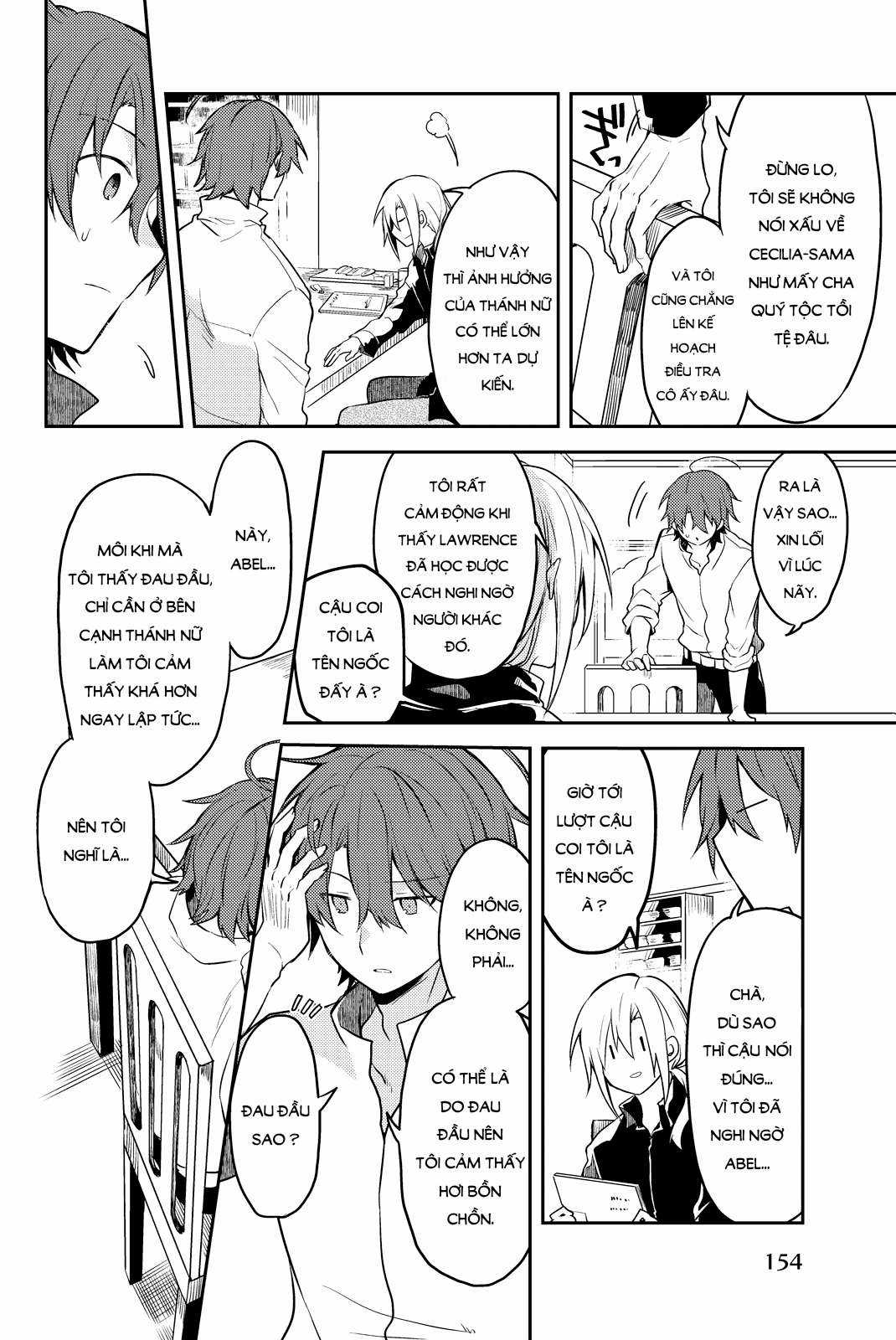 Shiro Seijo to Kuro Bokushi Chapter 7 trang 10