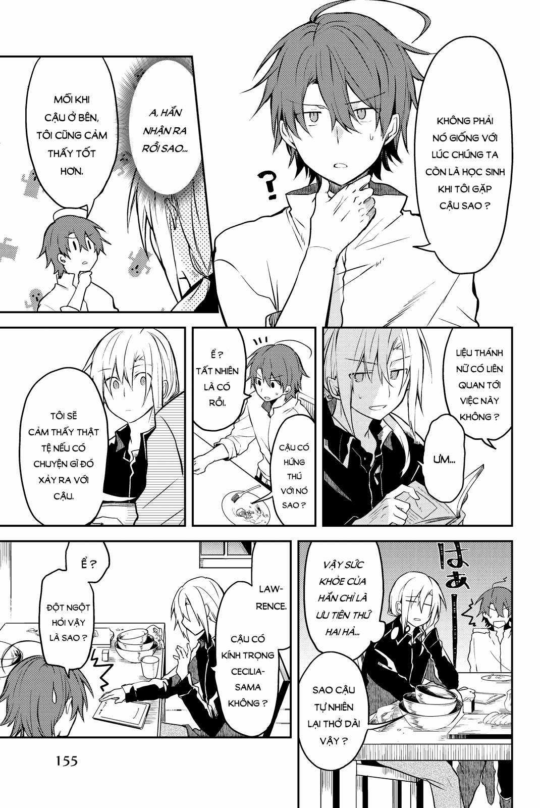 Shiro Seijo to Kuro Bokushi Chapter 7 trang 11