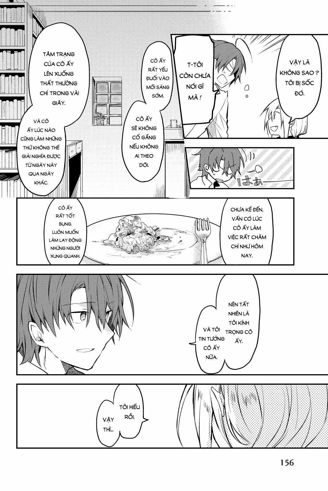 Shiro Seijo to Kuro Bokushi Chapter 7 trang 12