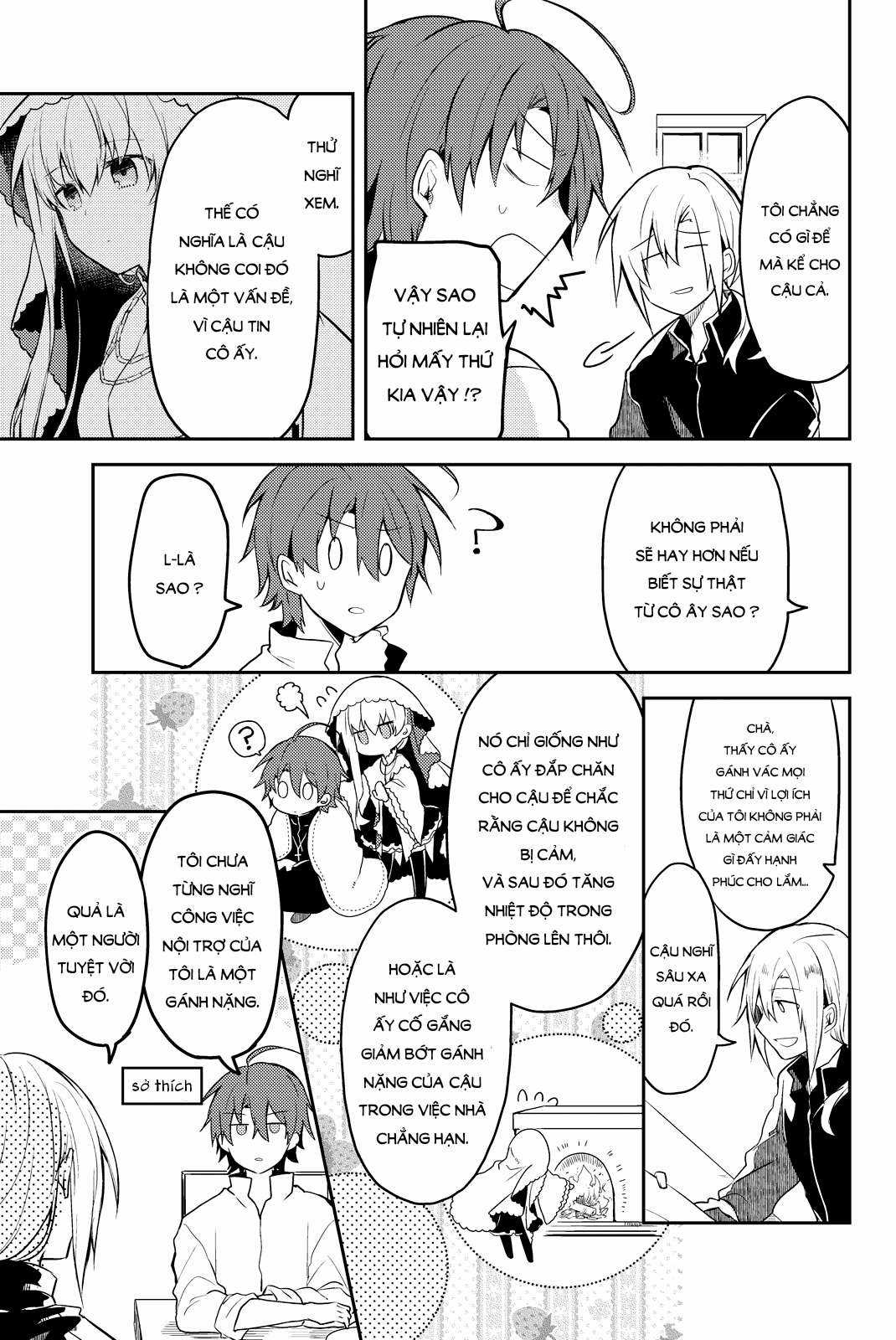 Shiro Seijo to Kuro Bokushi Chapter 7 trang 13