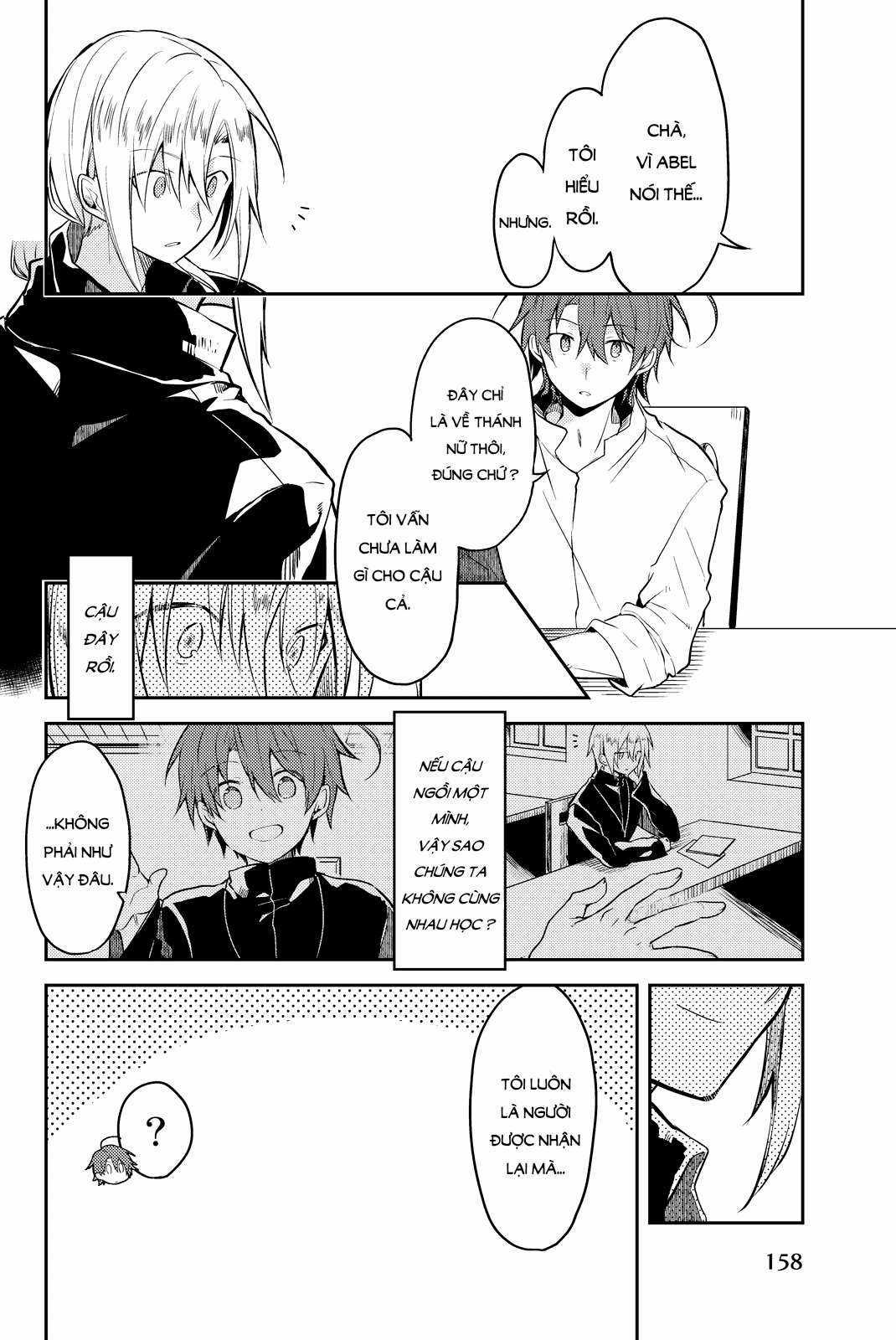 Shiro Seijo to Kuro Bokushi Chapter 7 trang 14