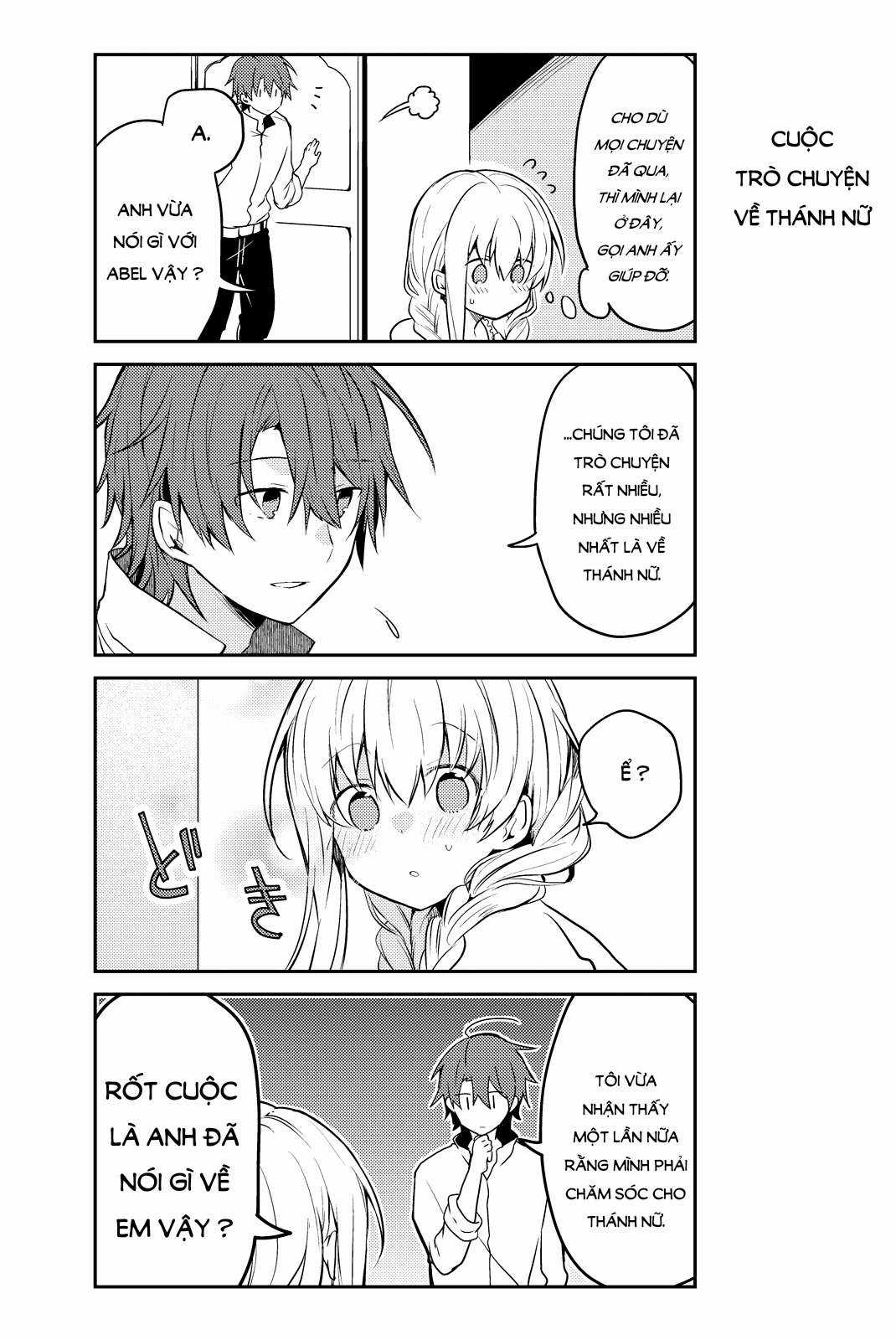 Shiro Seijo to Kuro Bokushi Chapter 7 trang 16