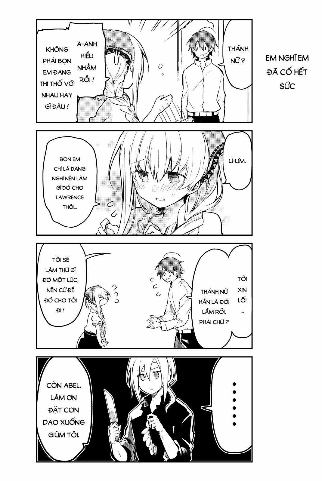 Shiro Seijo to Kuro Bokushi Chapter 7 trang 2