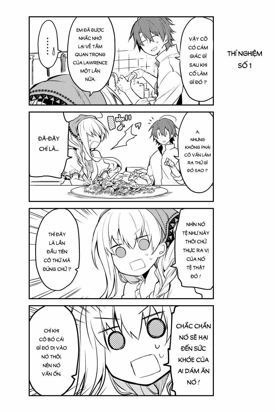 Shiro Seijo to Kuro Bokushi Chapter 7 trang 3