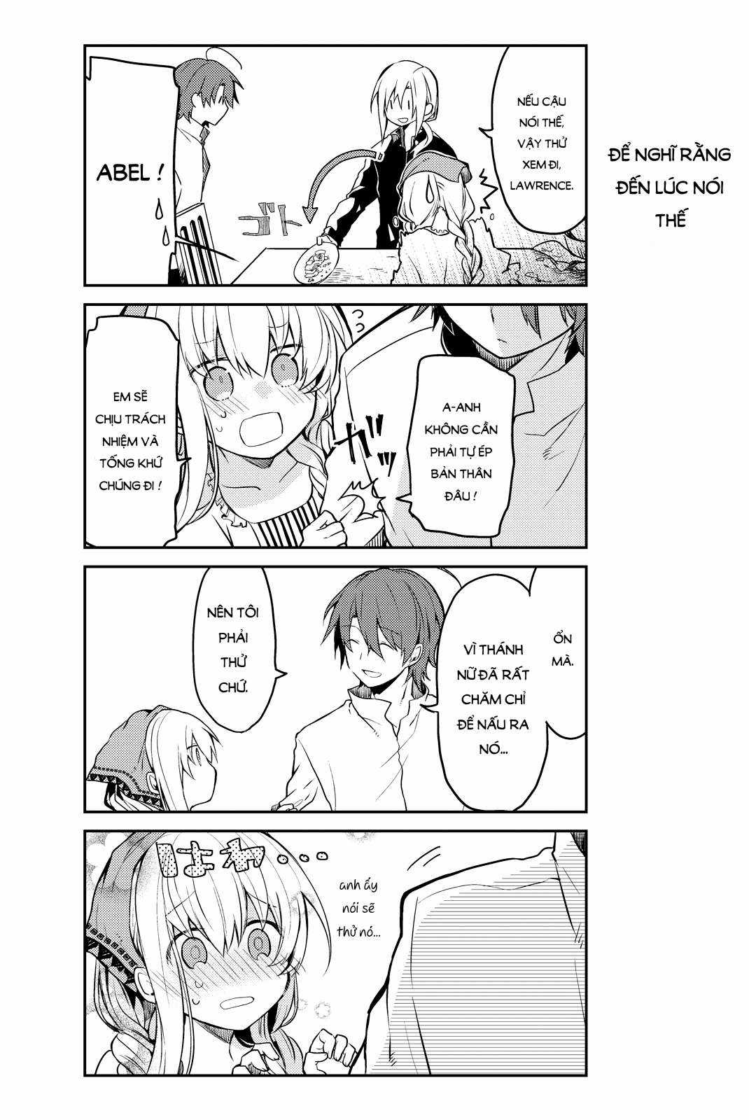 Shiro Seijo to Kuro Bokushi Chapter 7 trang 4